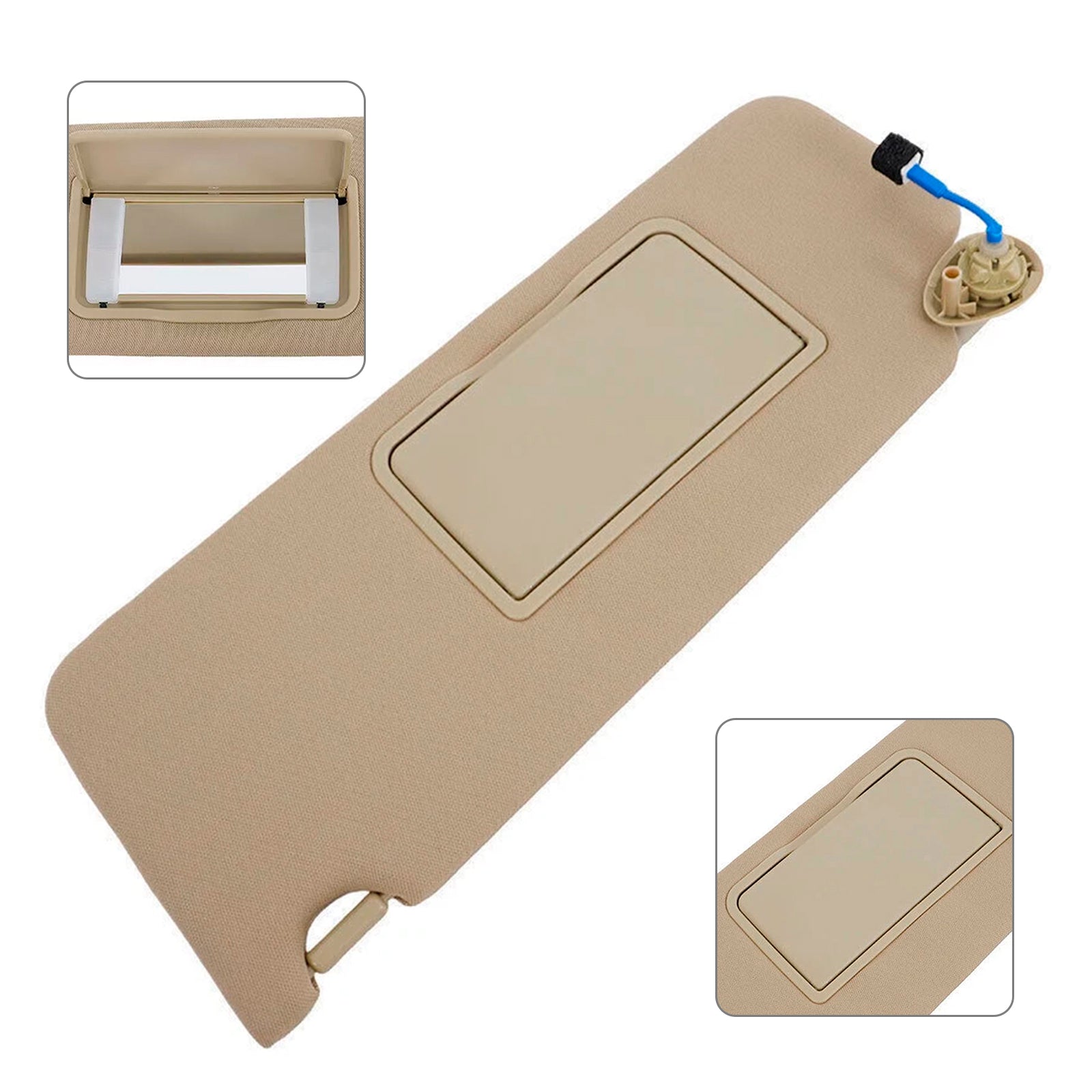 Grey Sun Visor je ostal na levi strani 83280-TG7-A12ZA za Honda Pilot 2016-2022