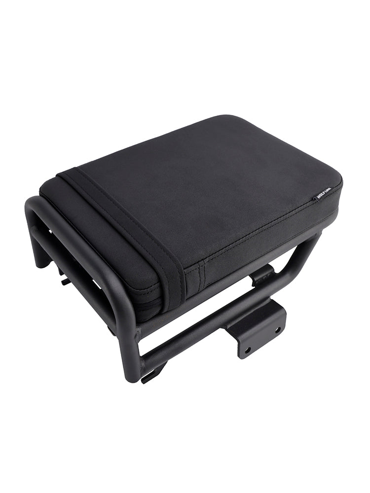 Pasajero pasajero cojín de pasajero poliuretano negro para Honda CT125 Huntercub 125 2020-2023