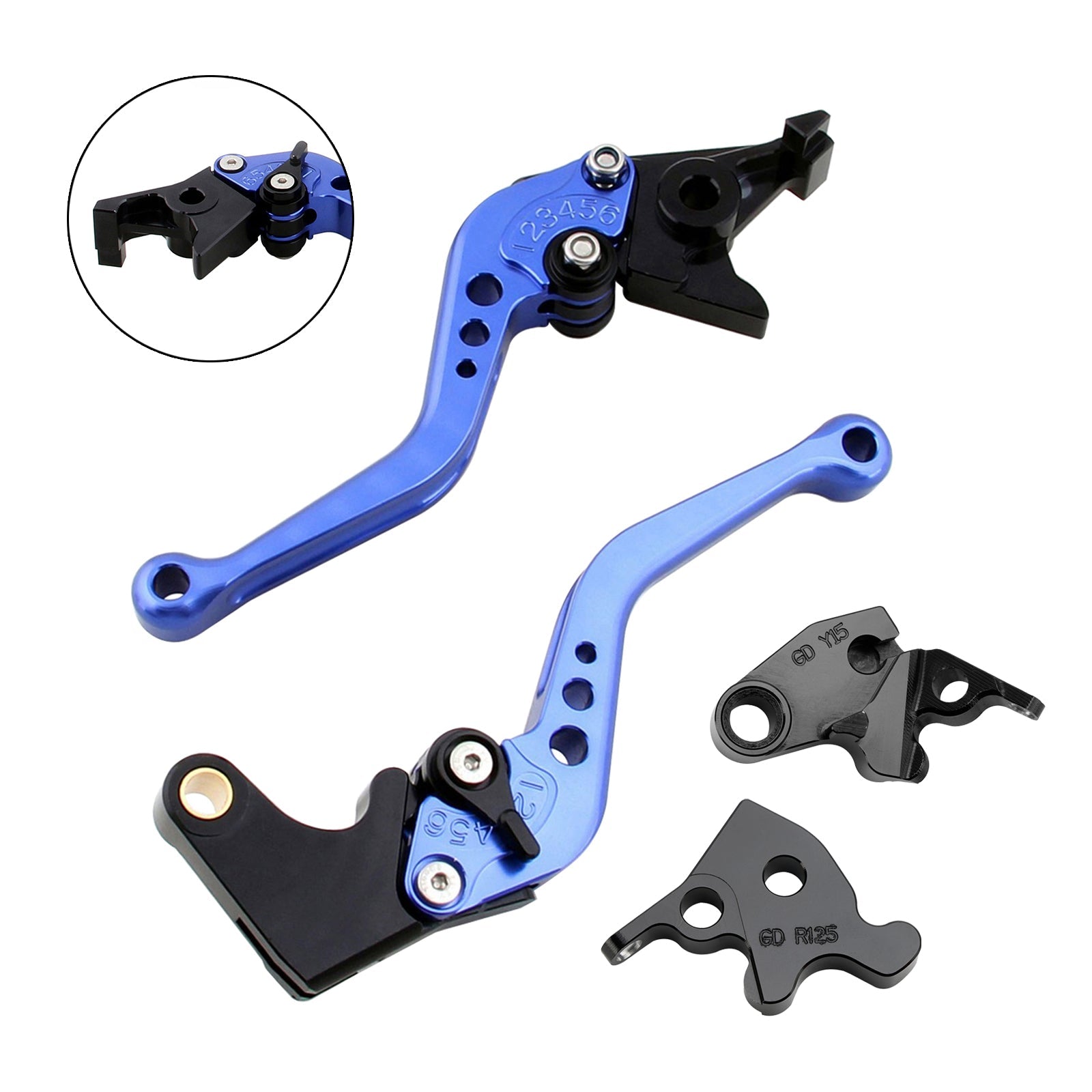 Krótka dźwignia hamulca i sprzęgła dla Honda CRF1100L Africa Twin 2022-2024