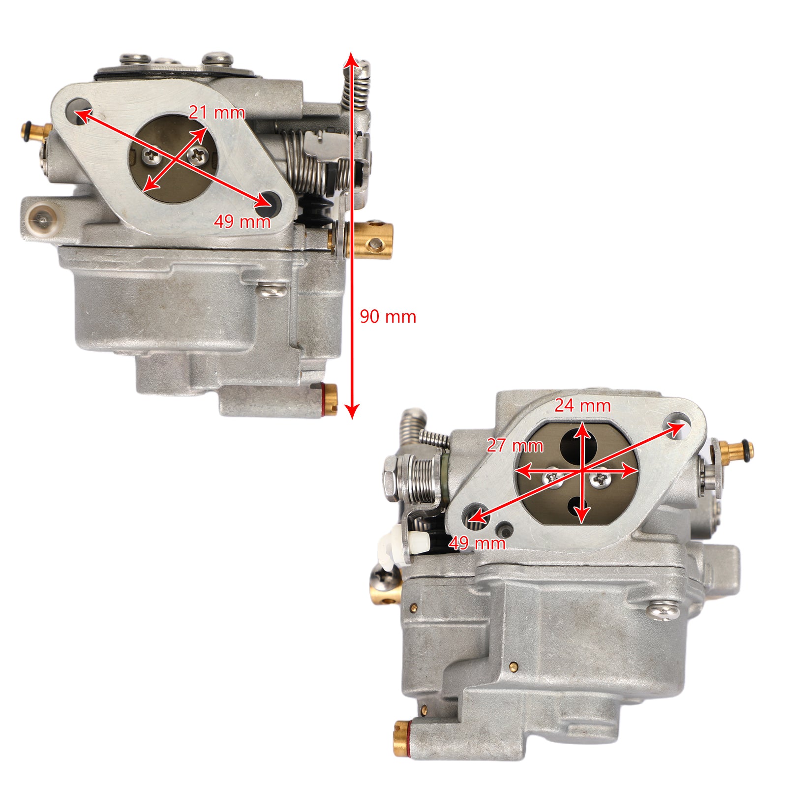 Yamaha Hidea Buitenboordmotor F 9,9 Pk Motor 4T 6AU-14301-40 41 tbv Carburateur