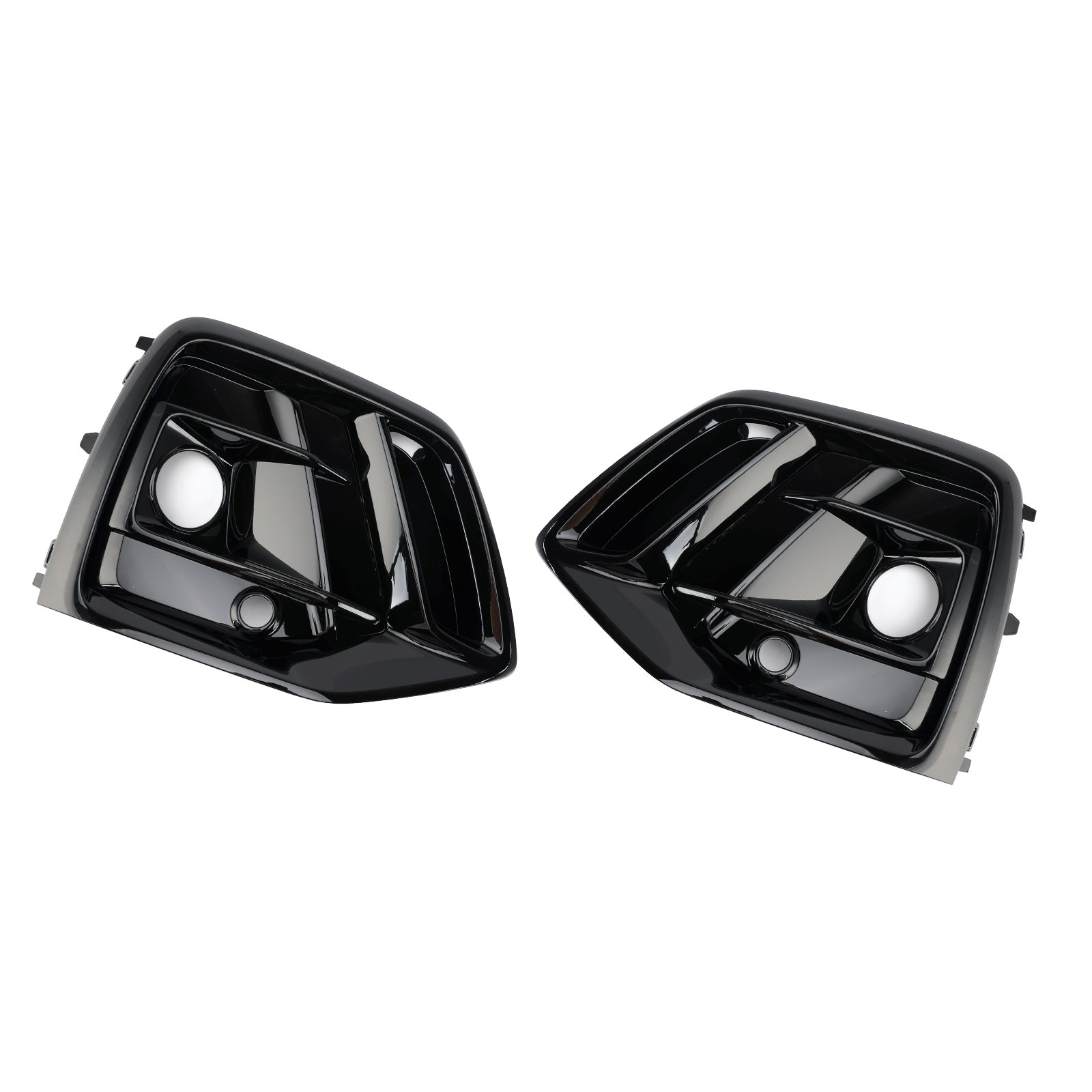 Zwart beveiligingsrooster voor mistlampje vooraan vóór Audi Q5 Sq5 S-Line 2021-2025