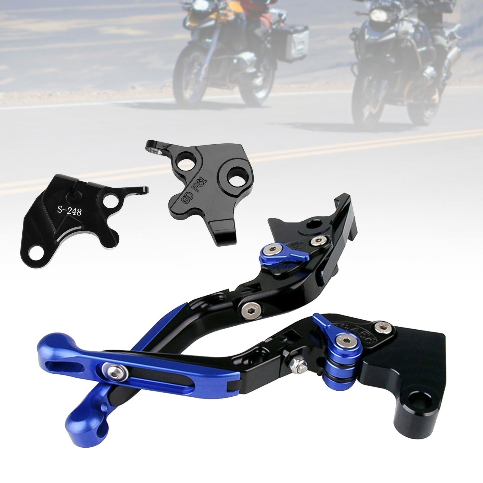 Levier de frein et d'embrayage réglable pour YAMAHA YZF R125 2008-2011
