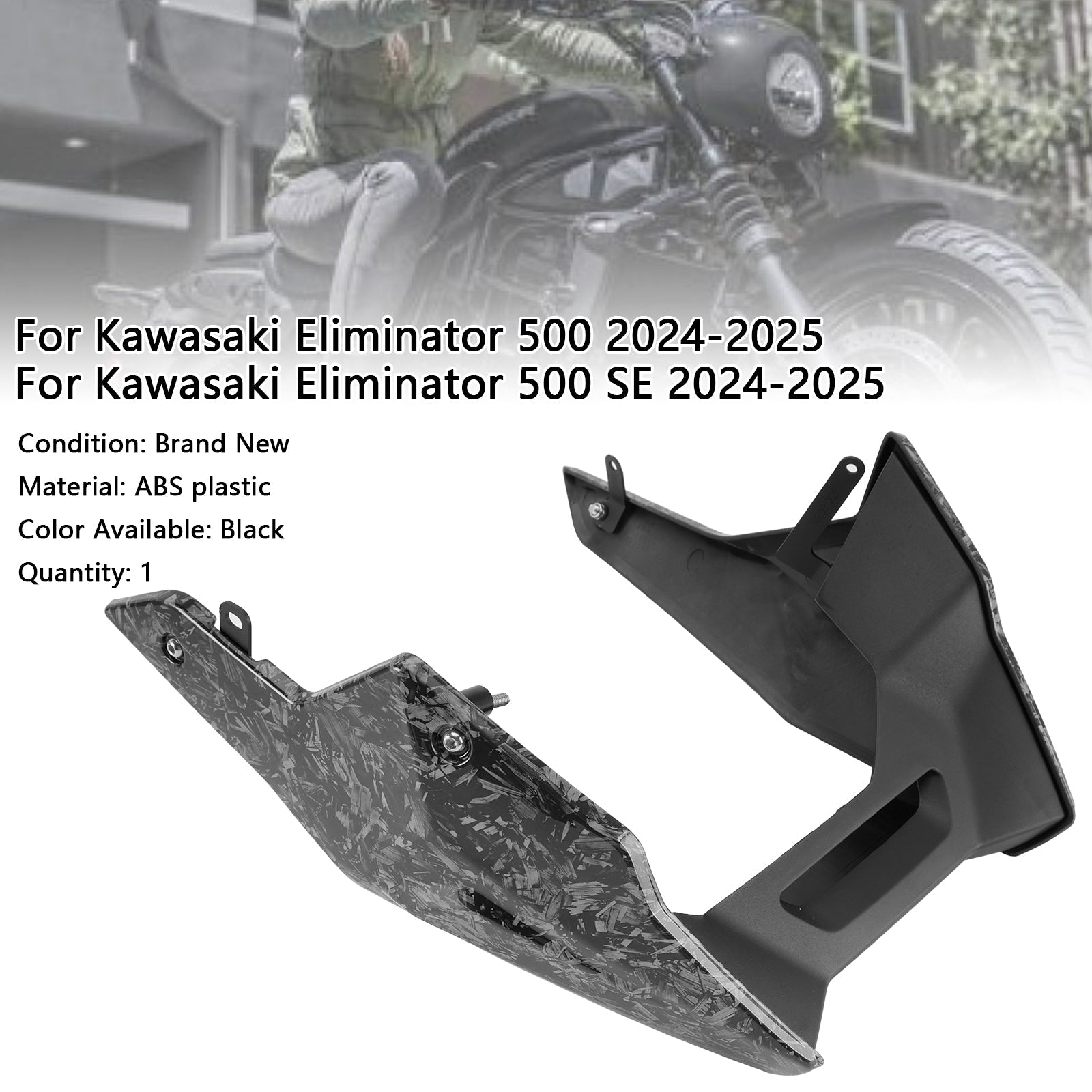 Carénages inférieurs complets pour Kawasaki Eliminator 400/450/500 2024-2025