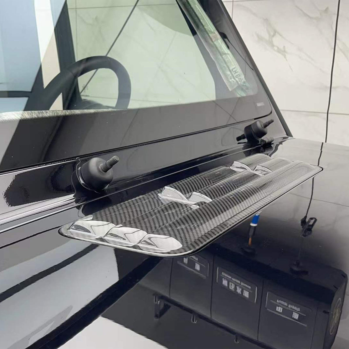 Rejilla de ventilación de fibra de carbono para Mercedes-Benz Clase G W464 W465 (2019-2026)