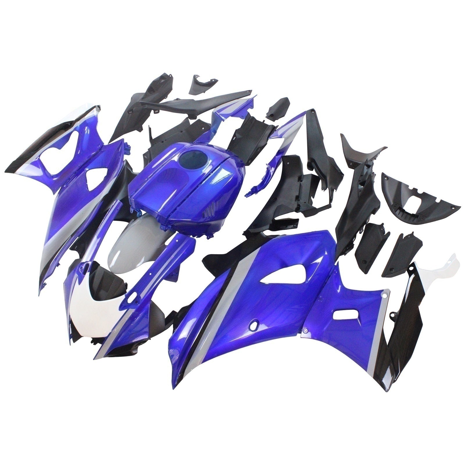 Kit de carénage en plastique injecté compatible avec Yamaha YZF-R7 2021-2025
