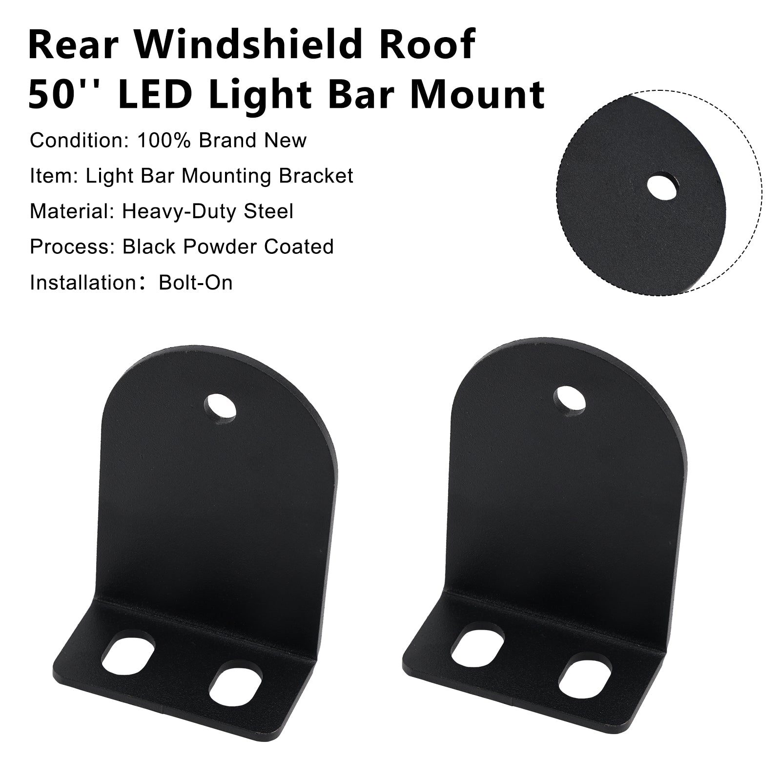 50-palčna LED svetlobna palica za zadnje vetrobransko steklo in streho za Can-AM Defender 500/800/1000