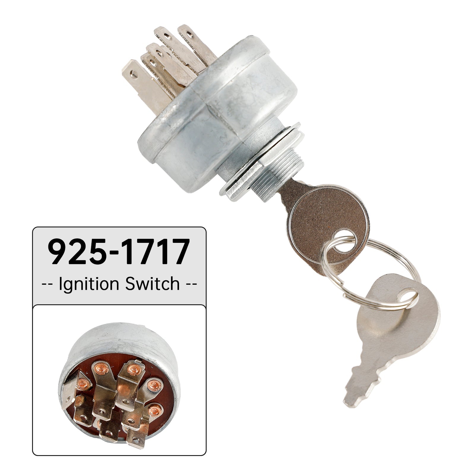 Interrupteur d'allumage pour Husqvarna Murray MTD 140301 925-1717 92556 532140301