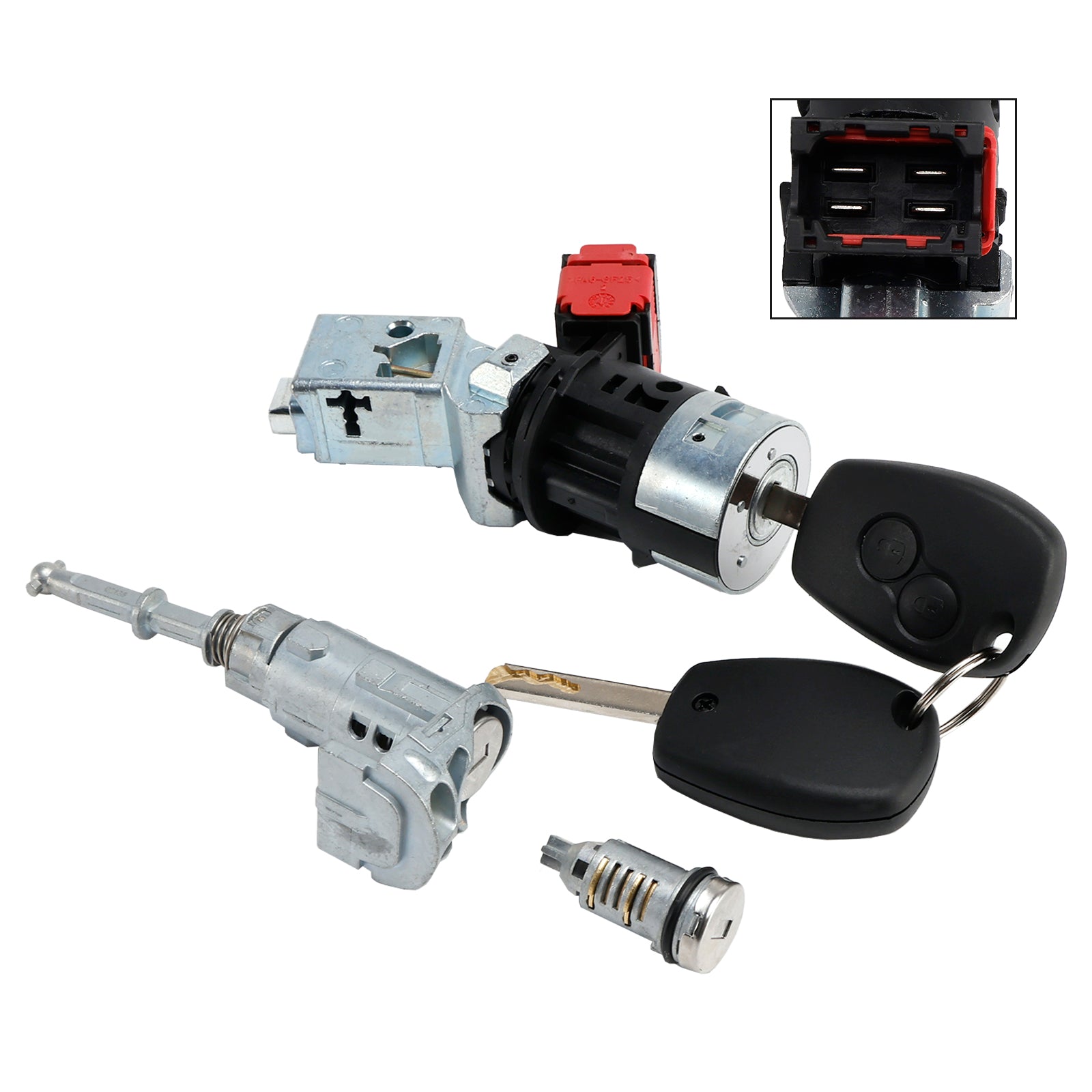 Ključavnični cilinder&Vžig z dvema ključema 806012544R za Renault Kangoo II Master III