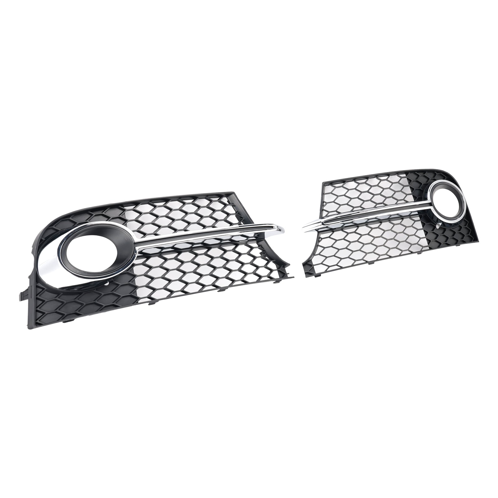 Chrome Fog Lightning Grid voor Bumper Audi TT MK2 S-Line TTS 2011-2014