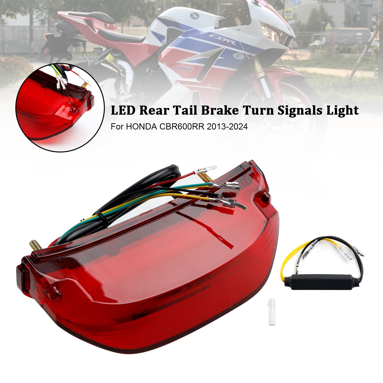 2013-2024 HONDA CBR600RR LED Clignotants de frein arrière