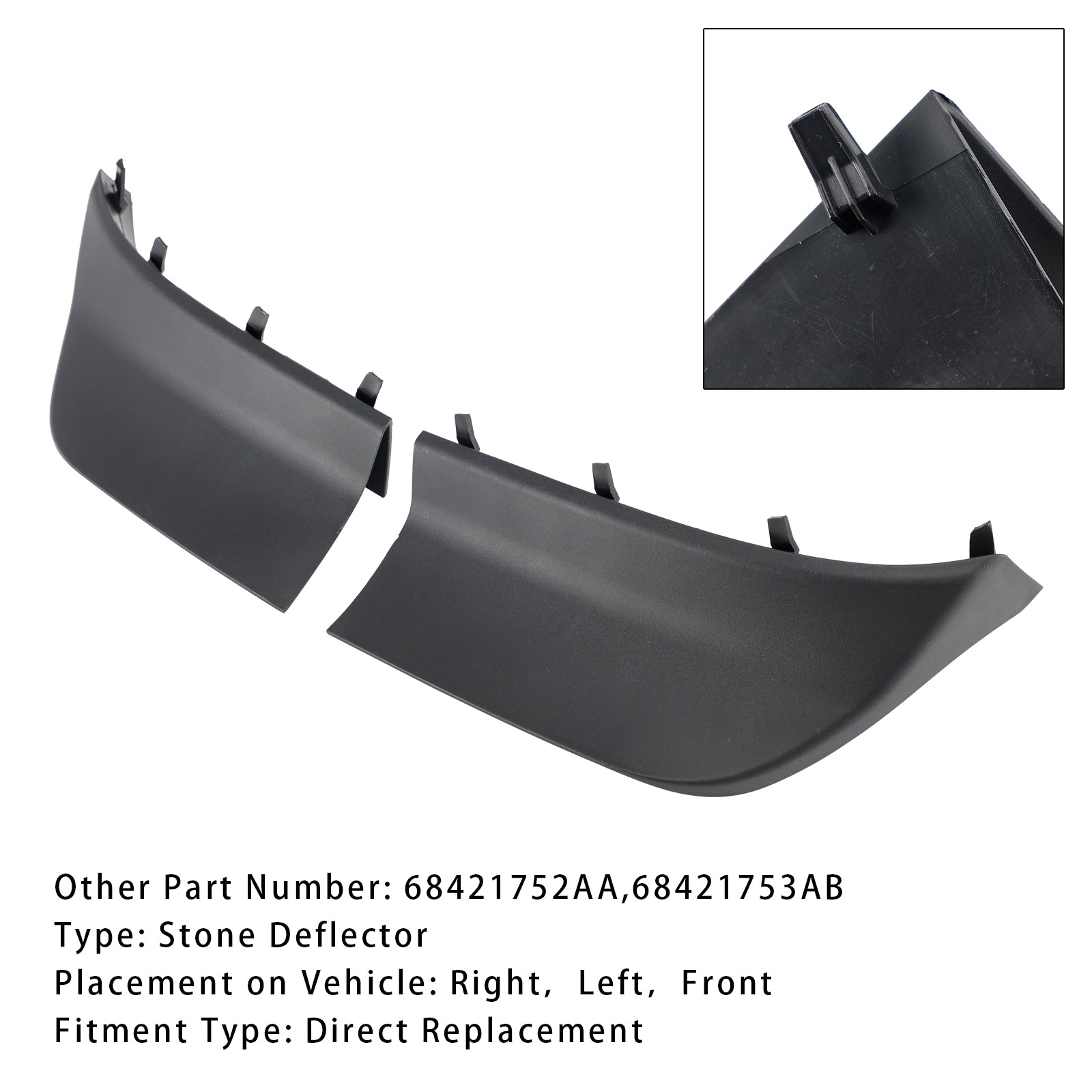 Jeep Grand Cherokee 2021-2024, Leva Grow e a destra da 68421752AA 68421753A 68421753AB