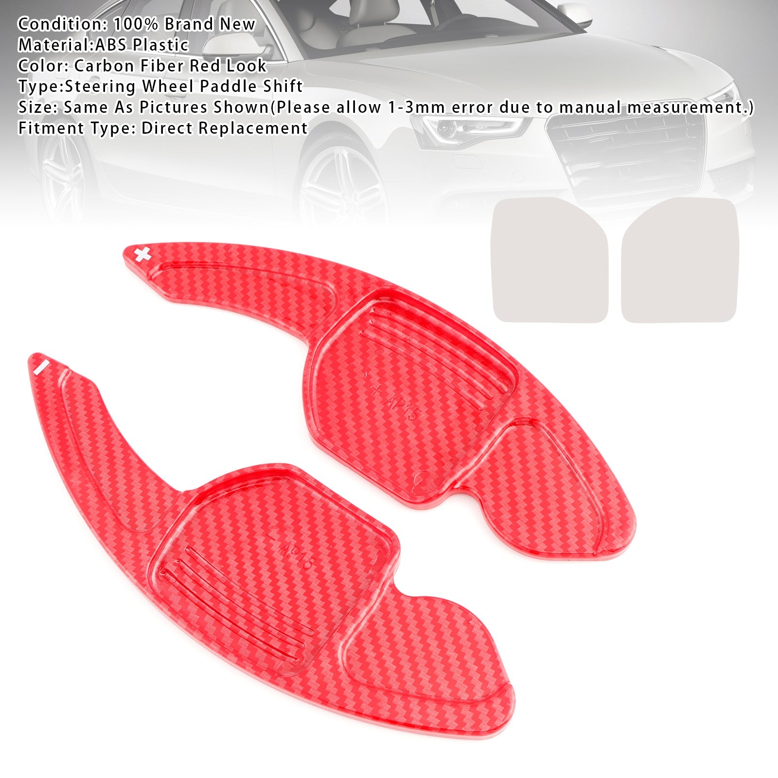 Extension de palettes de changement de vitesse au volant pour Audi A3 A4 A5 A6 A8