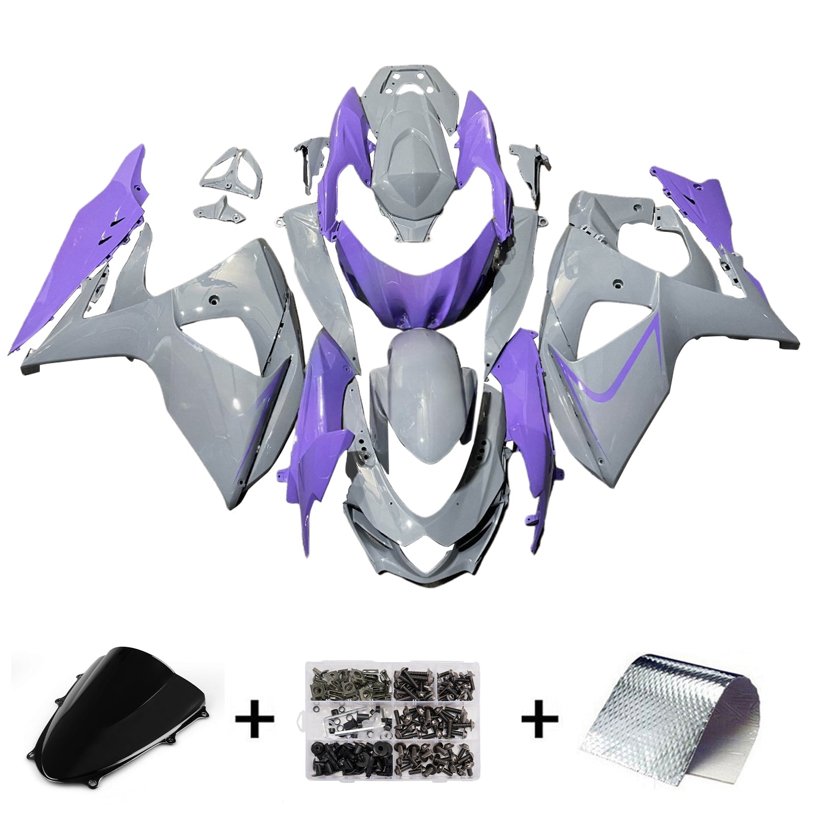 Kit di carenatura iniezione, carrozzeria in plastica ABS per Suzuki GSXR1000 2009-2016 K9