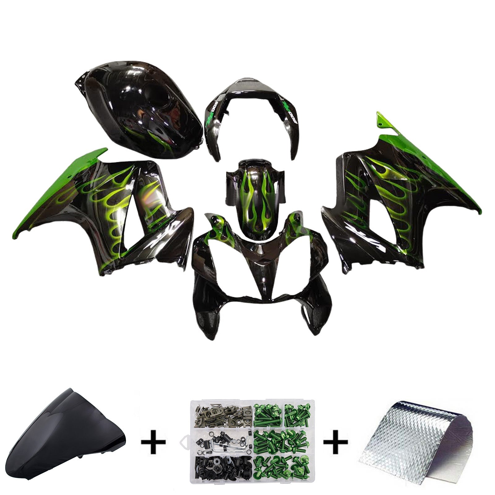 ABS Plastic carrosserie geïnjecteerd voor Honda VFR800 2002-2012