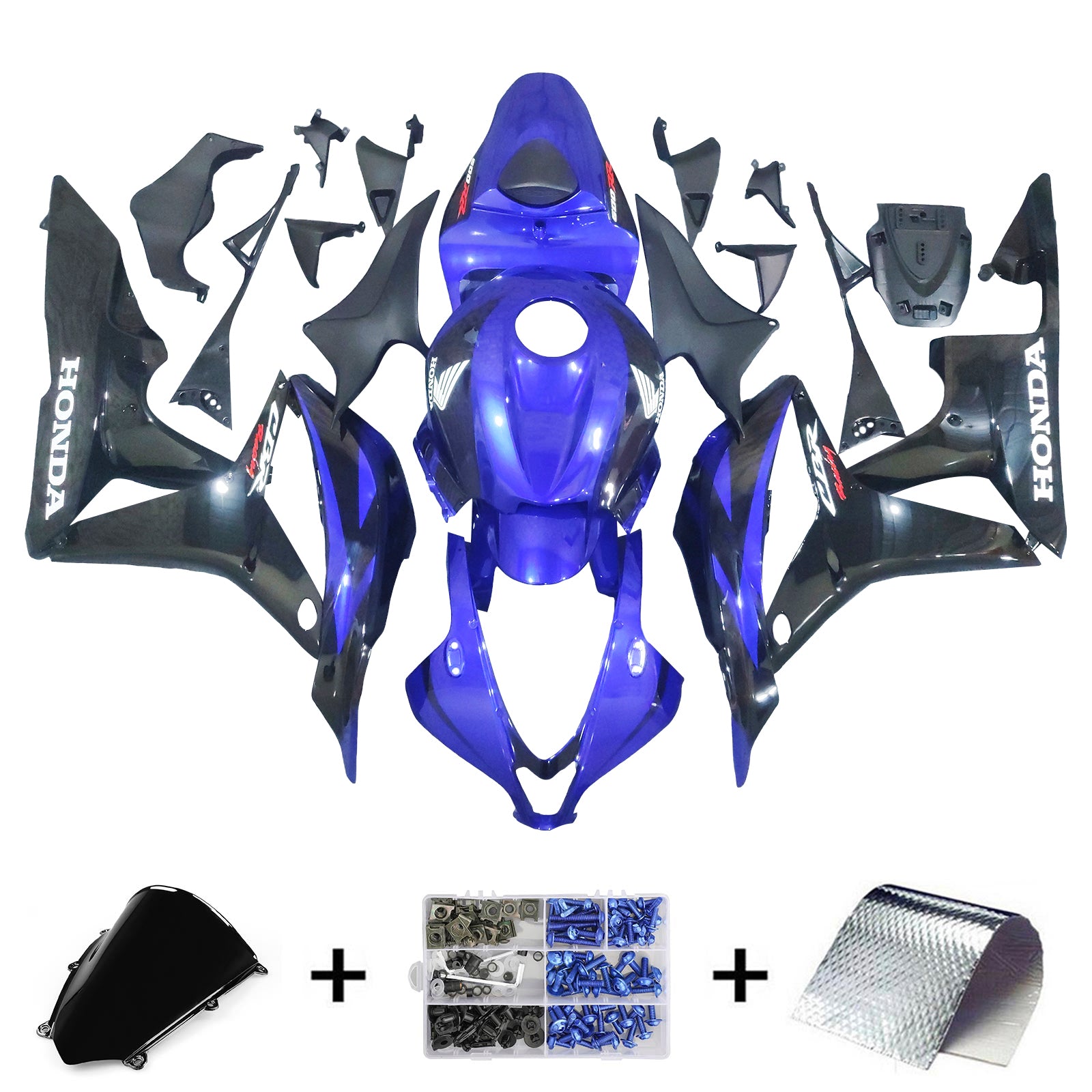 ABS Plastic Kairing Kit voor Honda CBR600R 2007-2008 F5