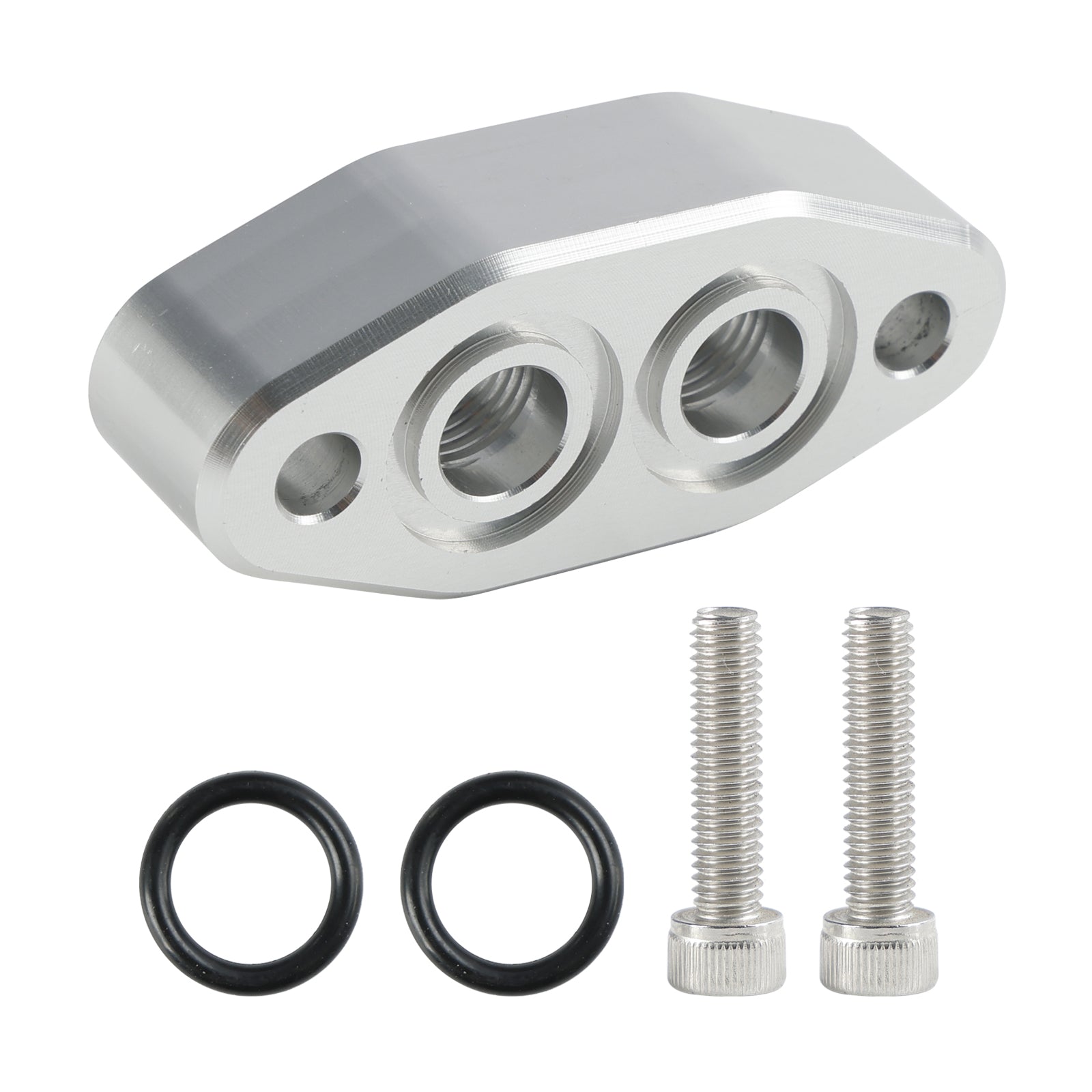 Piastra porta ingresso/uscita adattatore radiatore olio 6AN ORB LS1 LSX LS3 LS LS2 LS3 551600