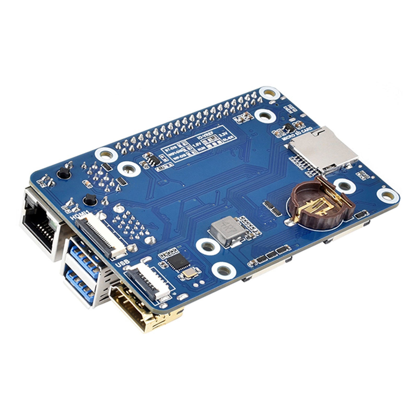 Carte d'extension Raspberry Pi Compute Module 5 ; carte principale du module de calcul CM5