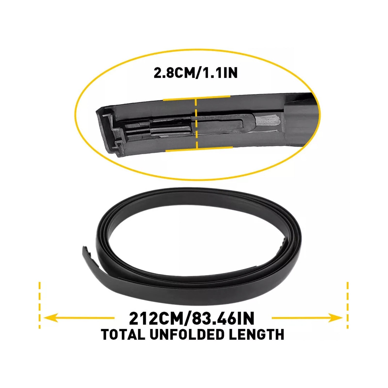 2008-2015 Scion XB 2 pezzi Mormature per tetto Central e di destra Guffia con contorno centrale di destra