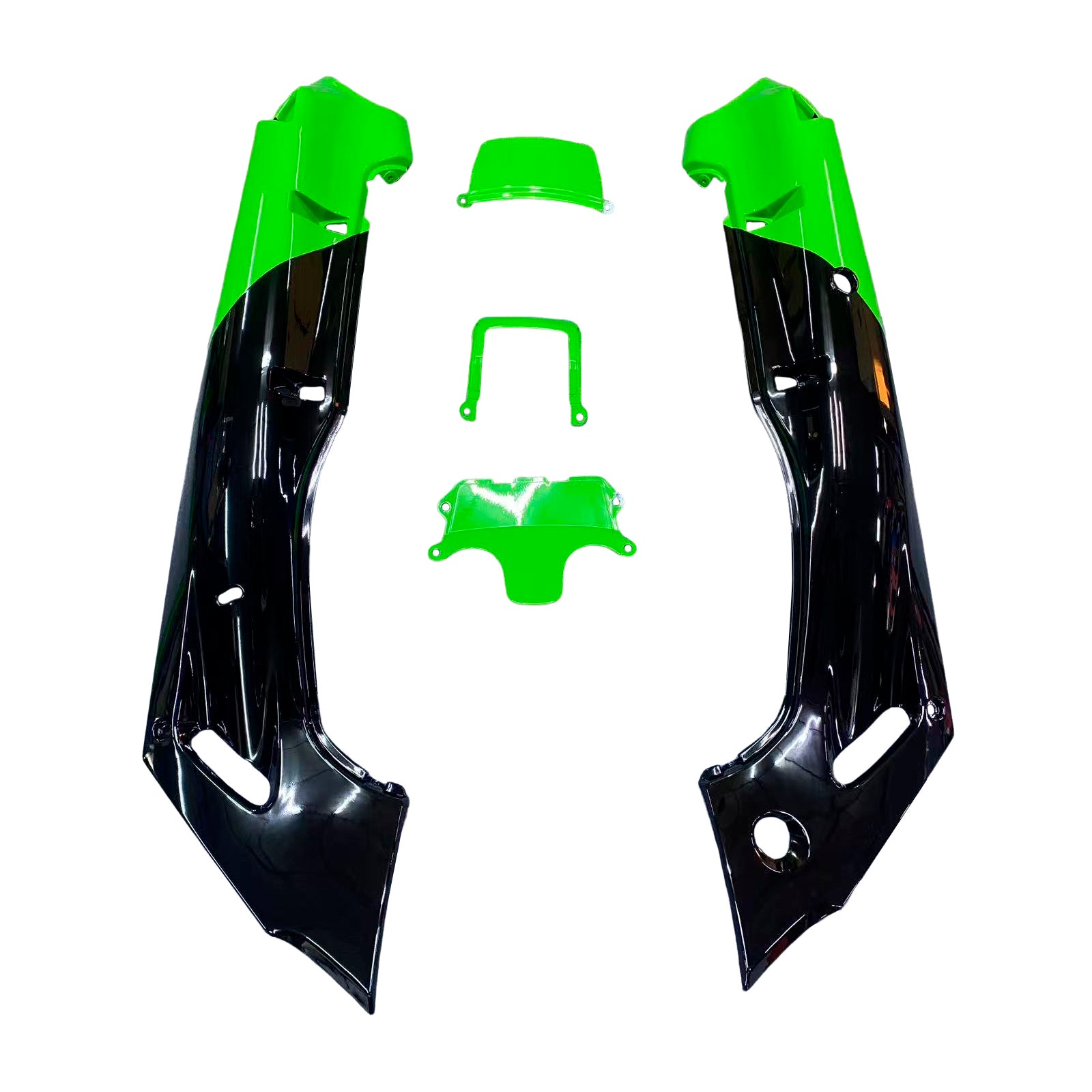 Kit de carénage injecté en plastique ABS pour Kawasaki ZZR400 1993-2007 ZZR600 1998-2003
