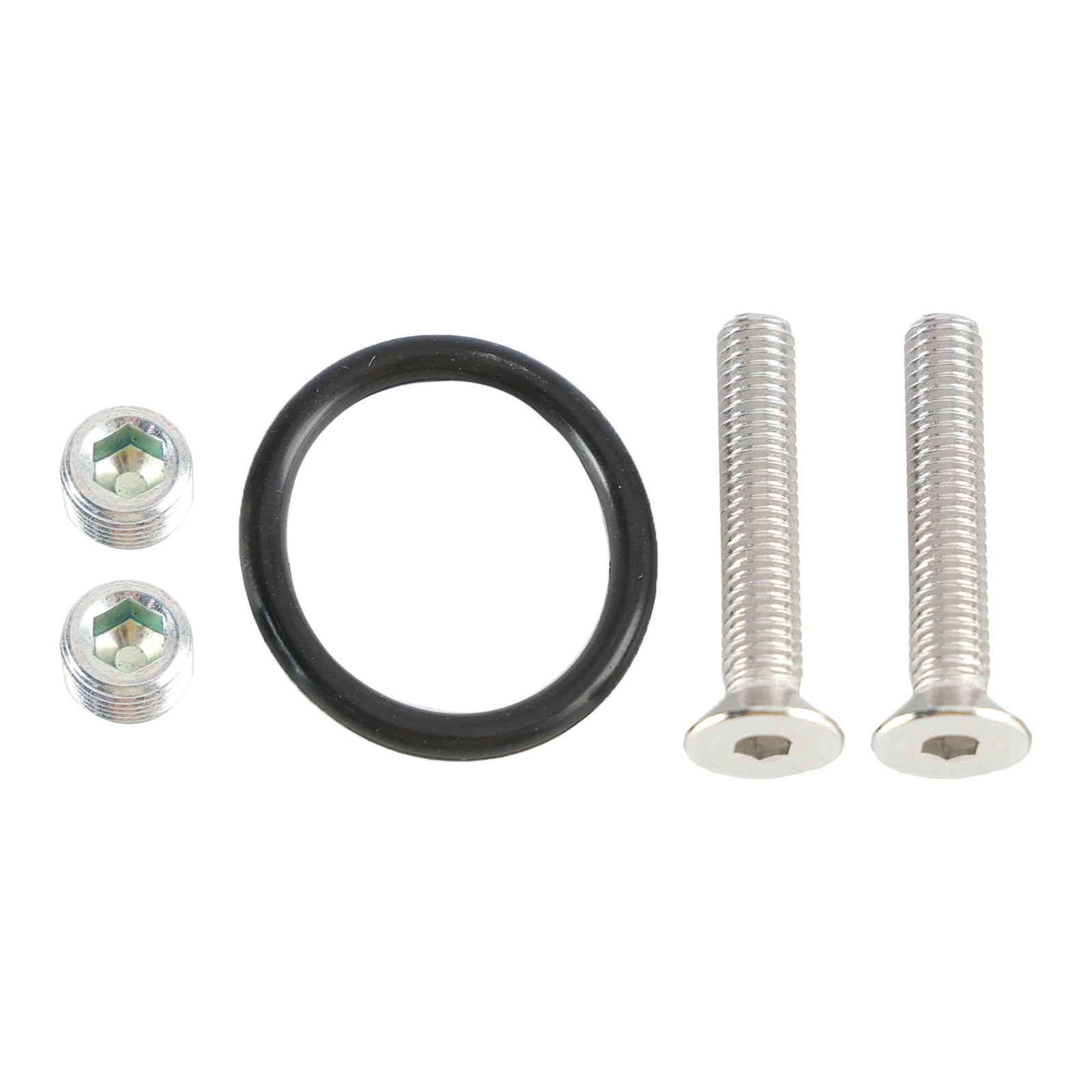 Billet LS Twin Turbo dubbele olietoevoerleidingadapterplaat 90 graden 1/8" NPT