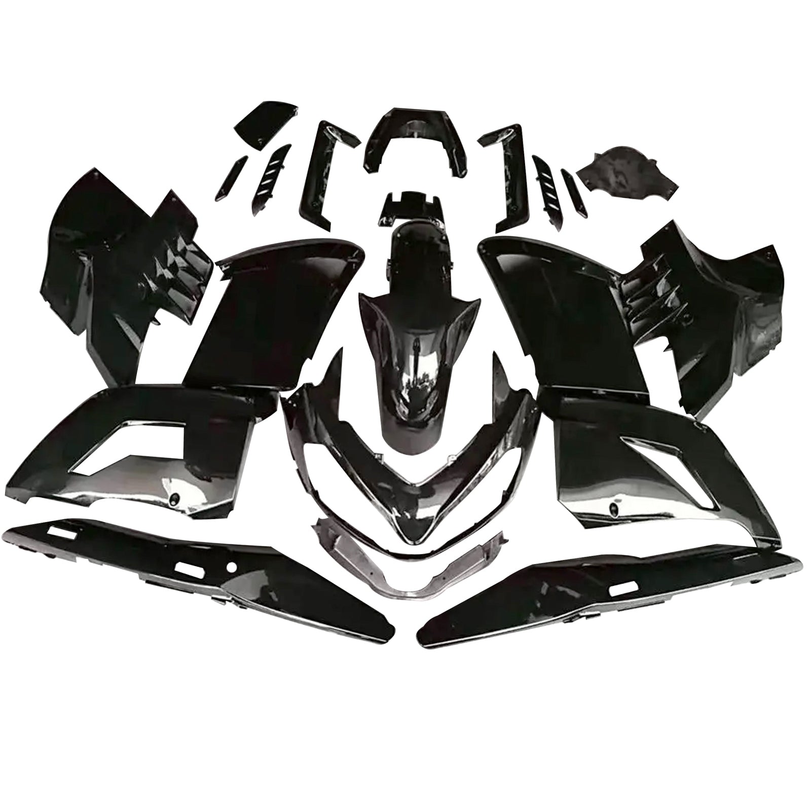 KAWASAKI Injekcijski komplet GTR1400 ZG1400, ABS Plastic Body, 2007 - 2009