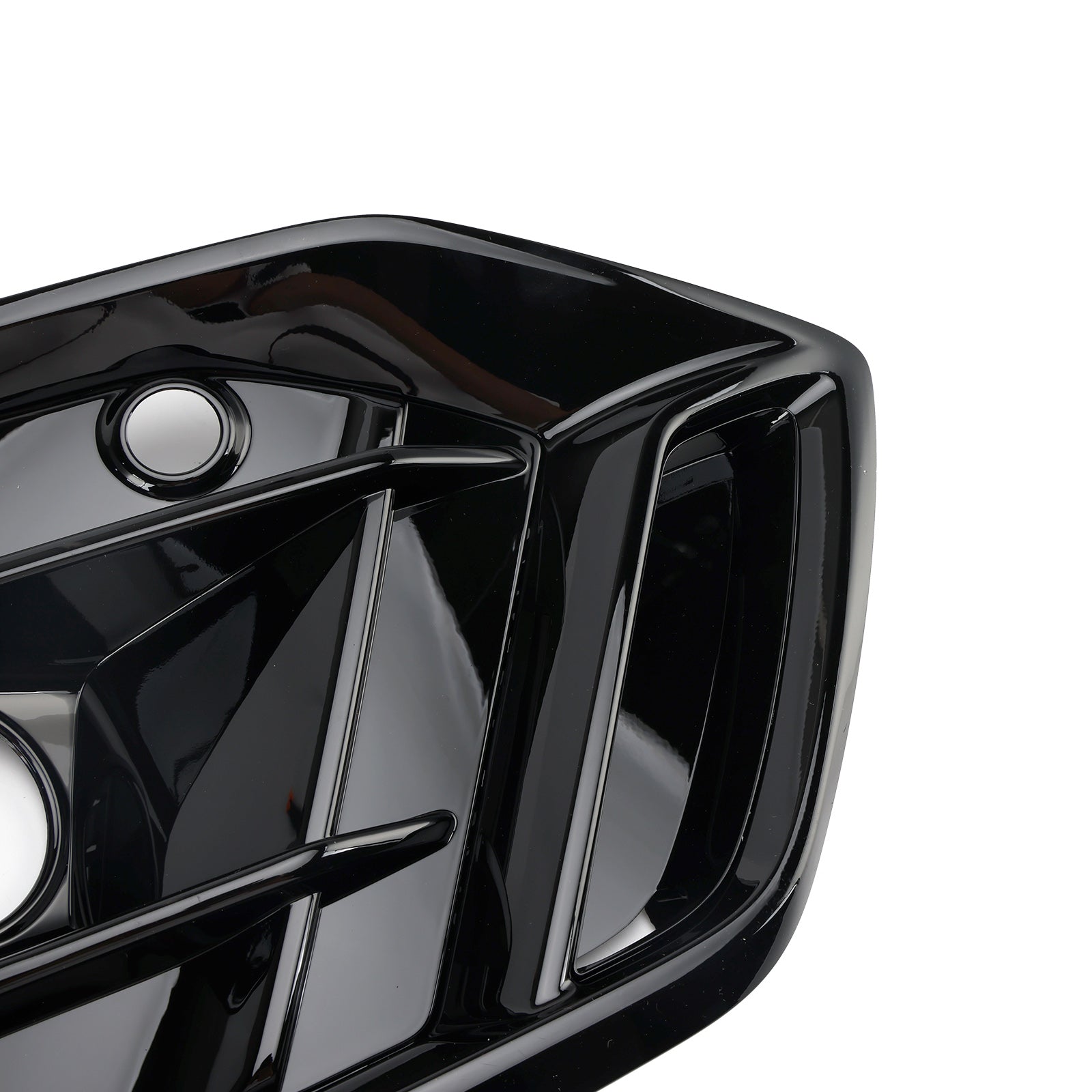 Zwart beveiligingsrooster voor mistlampje vooraan vóór Audi Q5 Sq5 S-Line 2021-2025