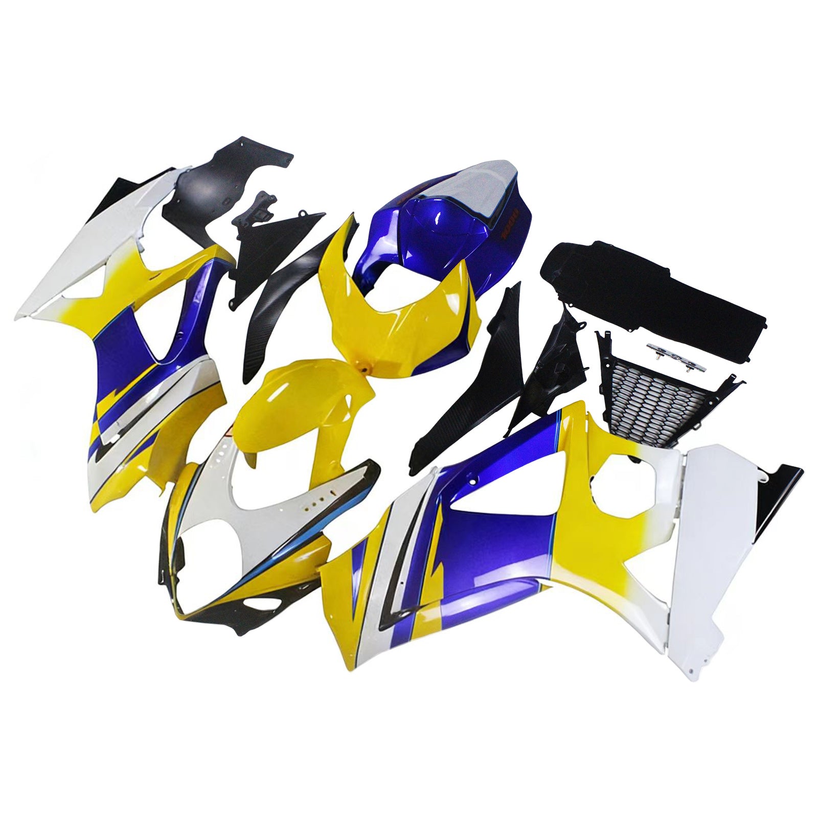 Kit de carénage par injection, carrosserie en plastique ABS, compatible avec Suzuki GSXR1000 2007-2008