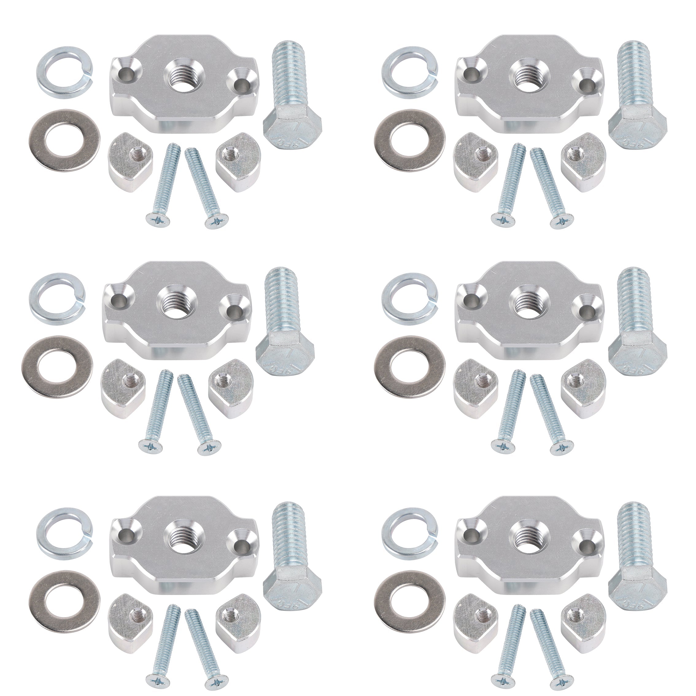 Kit di 6 sganci rapidi per accessori CFMoto ATV/SSV con sistema di sgancio rapido