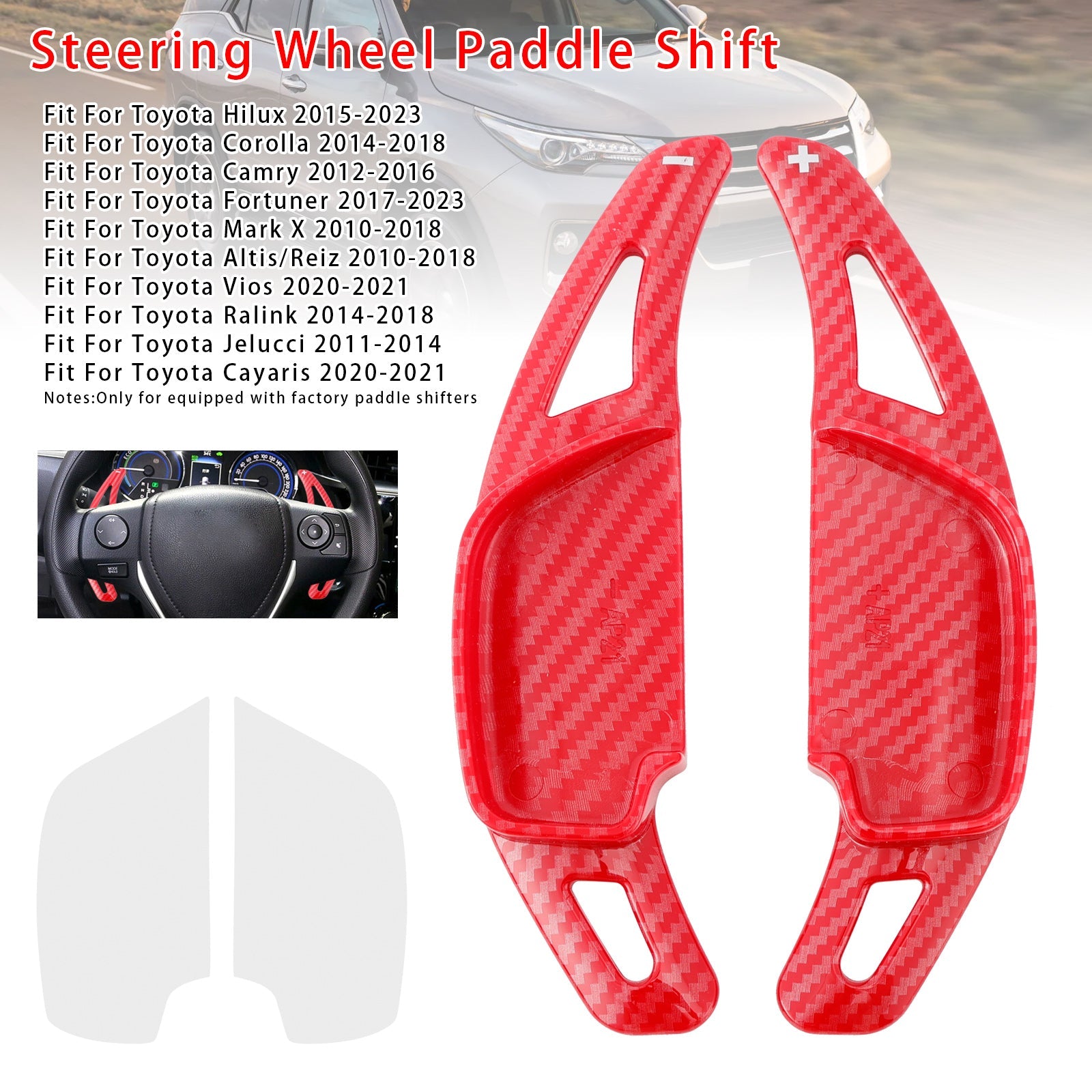 Ylinopeuskuvat pyörän takana Toyota Hilux Fortnerille