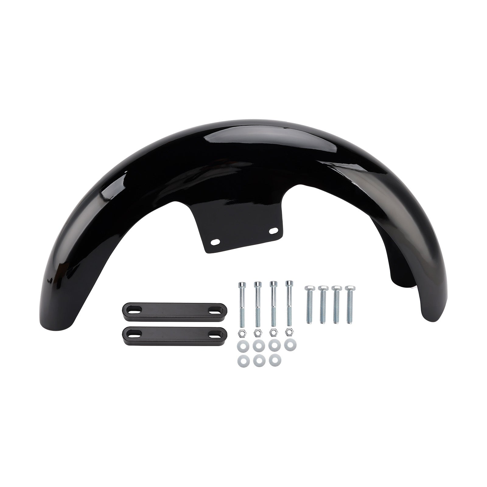 Garde-boue avant enveloppant 21"" en fer pour Harley CVO Road Glide et CVO Street Glide (modèles 2023 et ultérieurs).