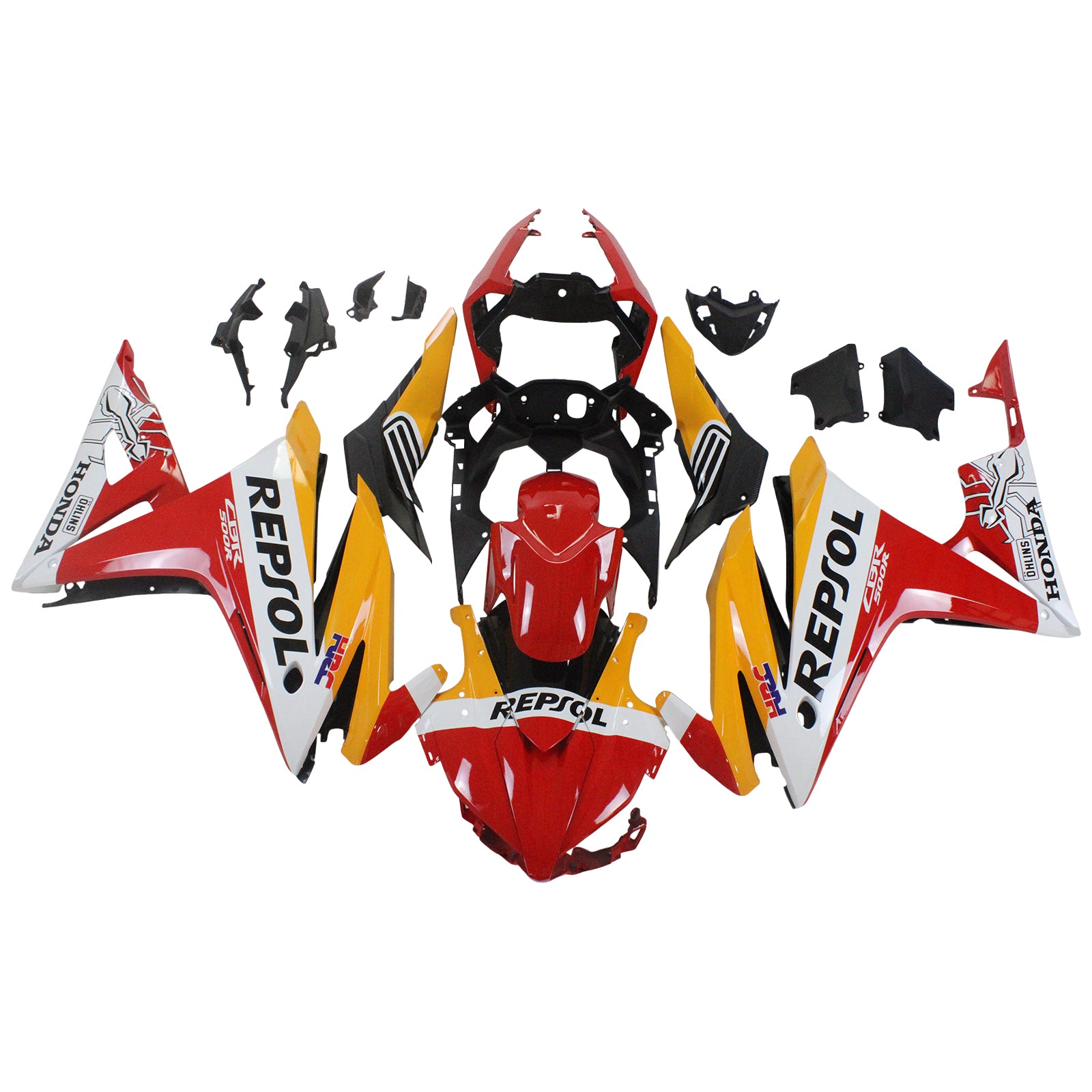 ABS Plastic Kairing Kit voor Honda CBR500R 2016-2018