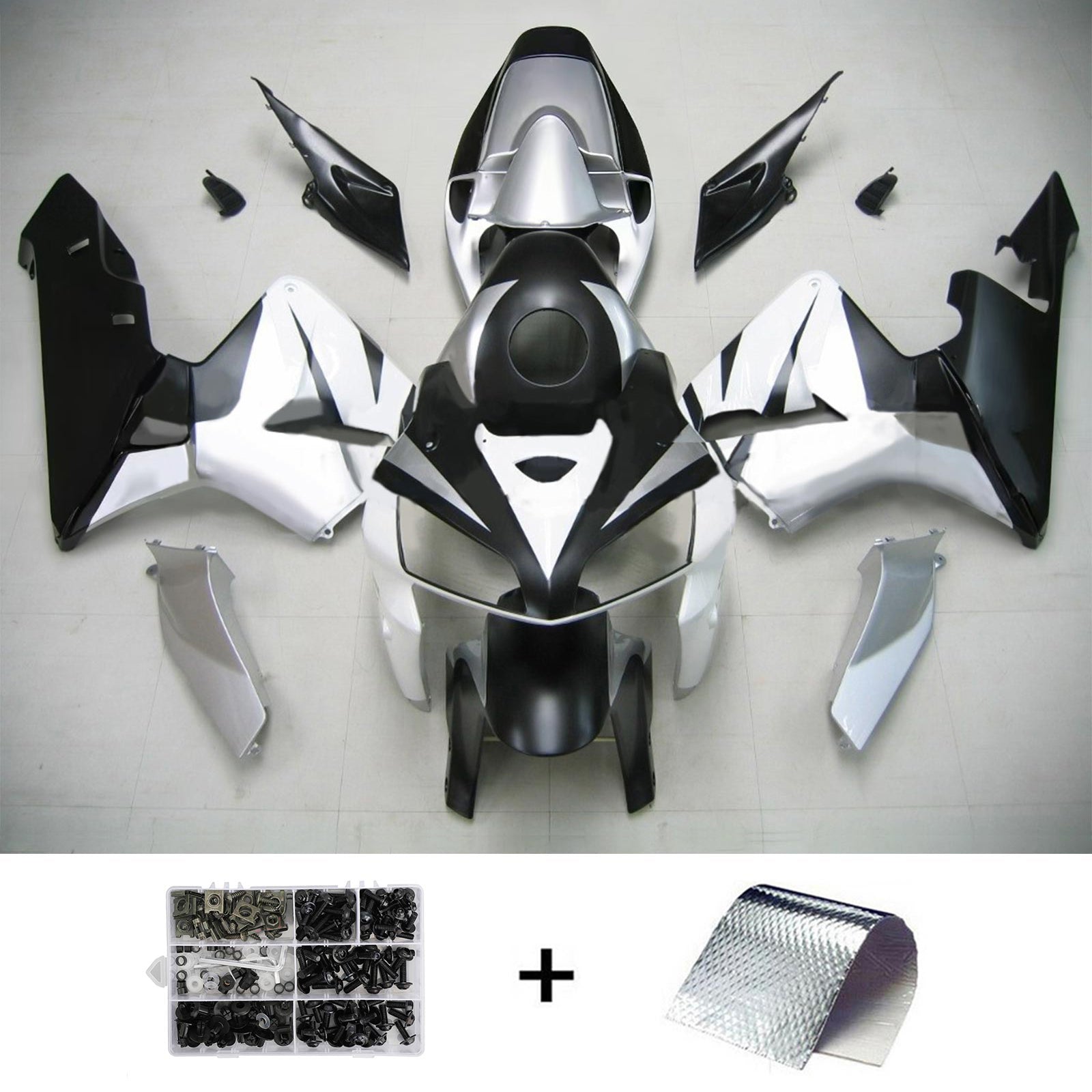 Kit de carénage par injection, carrosserie en plastique ABS pour Honda CBR600RR 2005-2006 F5