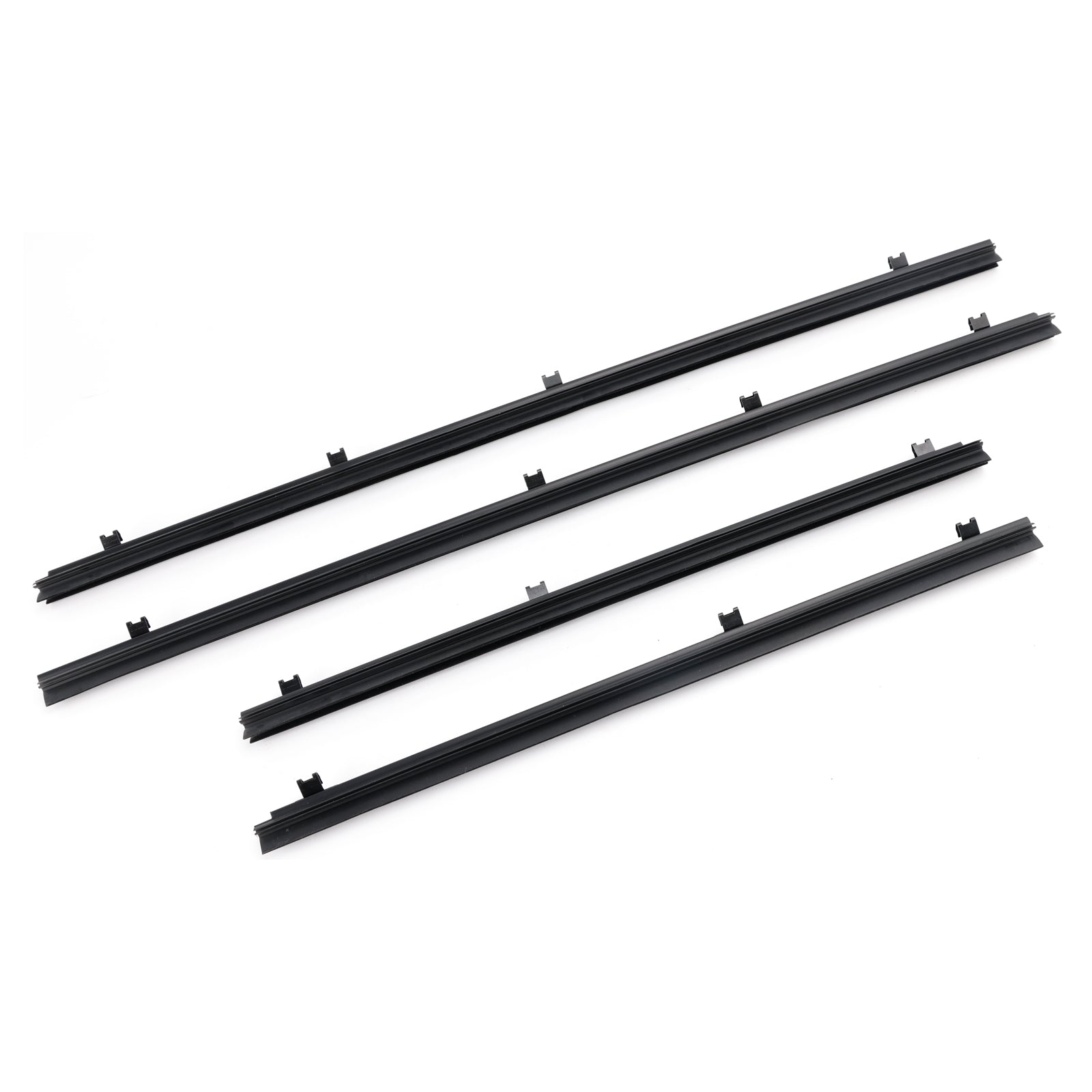 Joints d'étanchéité de vitre de porte (4 pièces) pour Toyota 4Runner GX460 (2010-2024) - Référence : 68171-60090