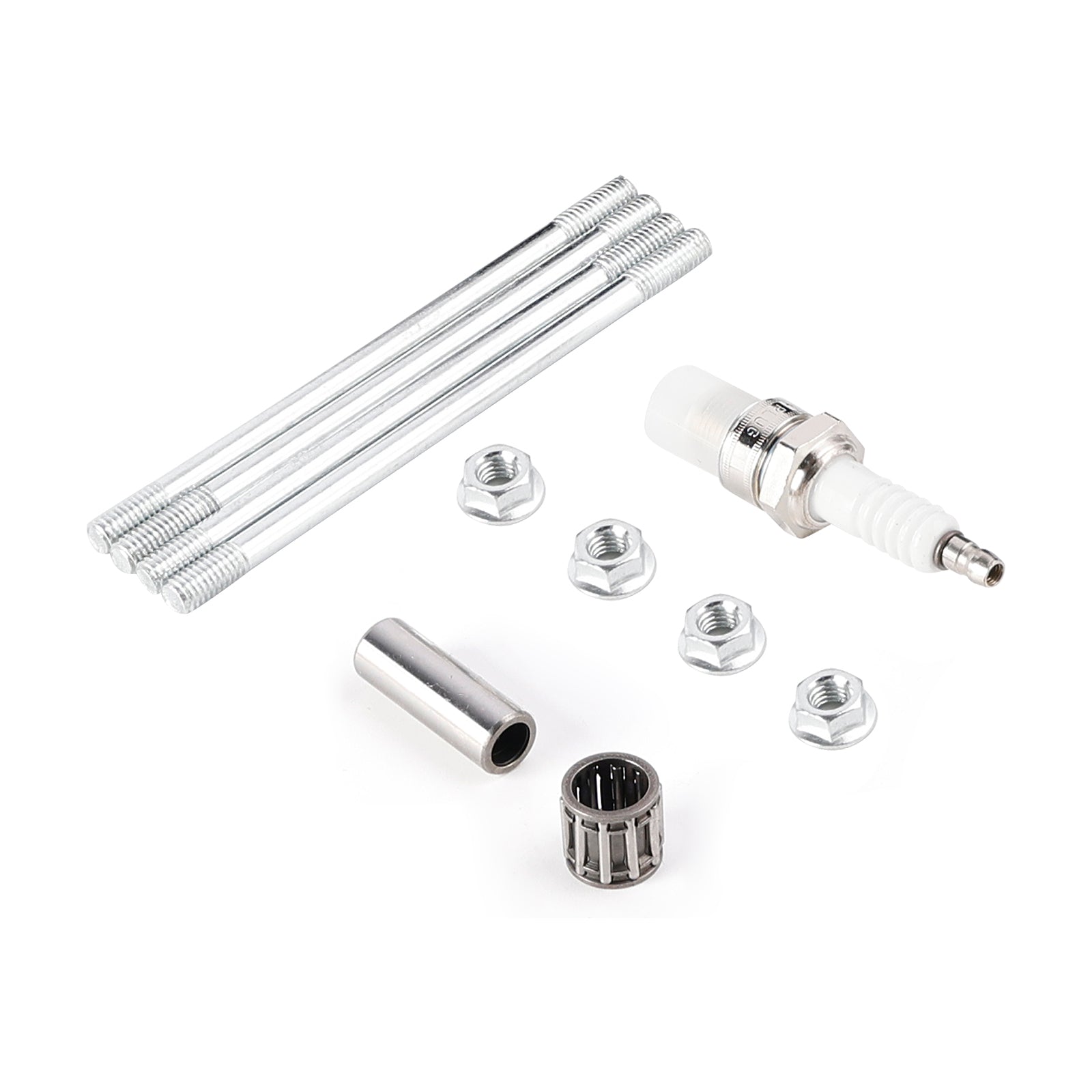 Kit complet de piston de cylindre supérieur pour Suzuki LT 50 LT-A 50 JR 50 1978-2006 11210-04012-0F0