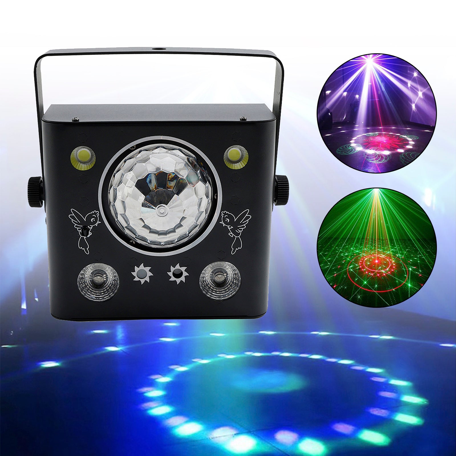 Projektor DMX RGB LED Beam za DJ Disco Party Stage Strobe Laser Light