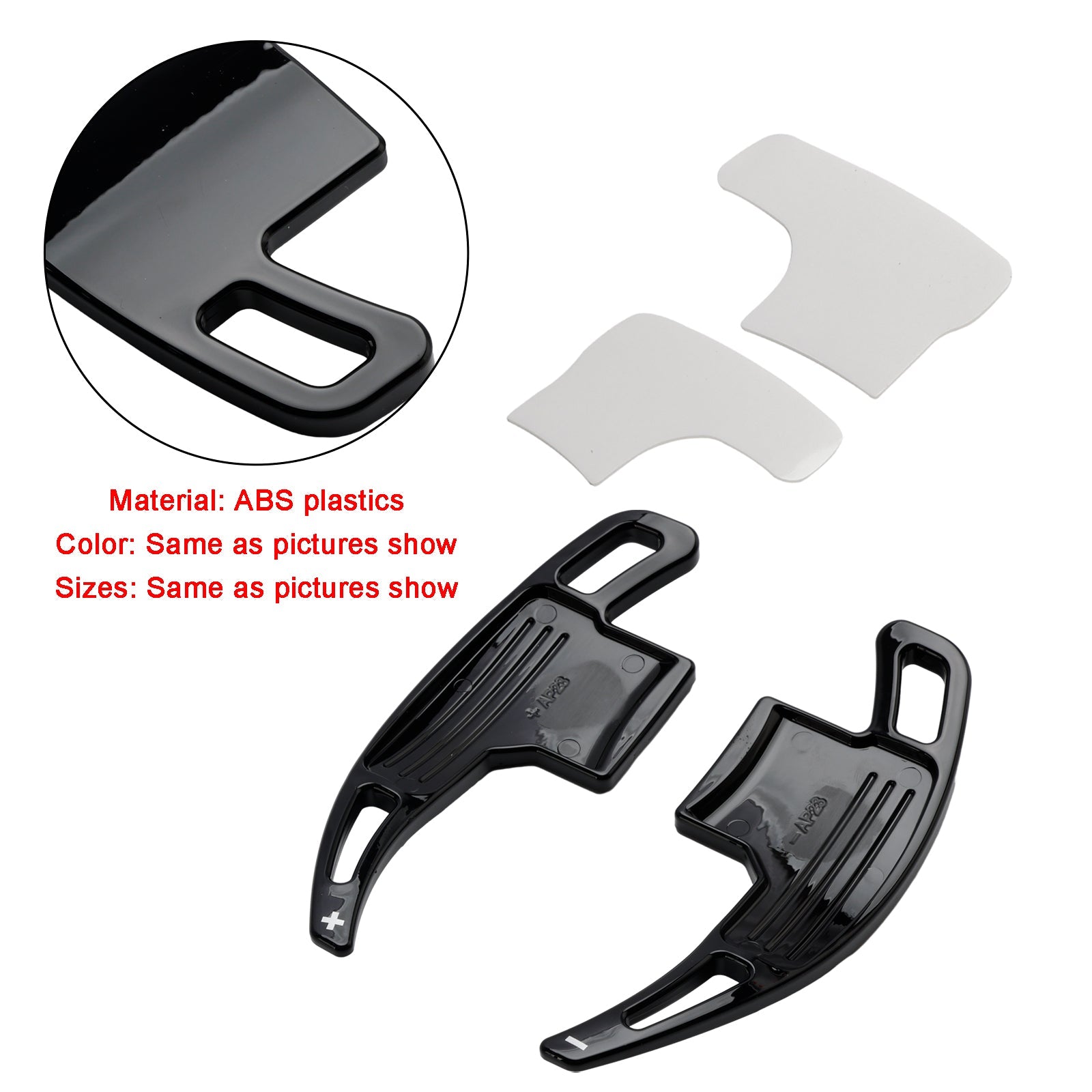 Črni podaljšek hitrosti volanskega obroča za Ford Mustang 2015-2023