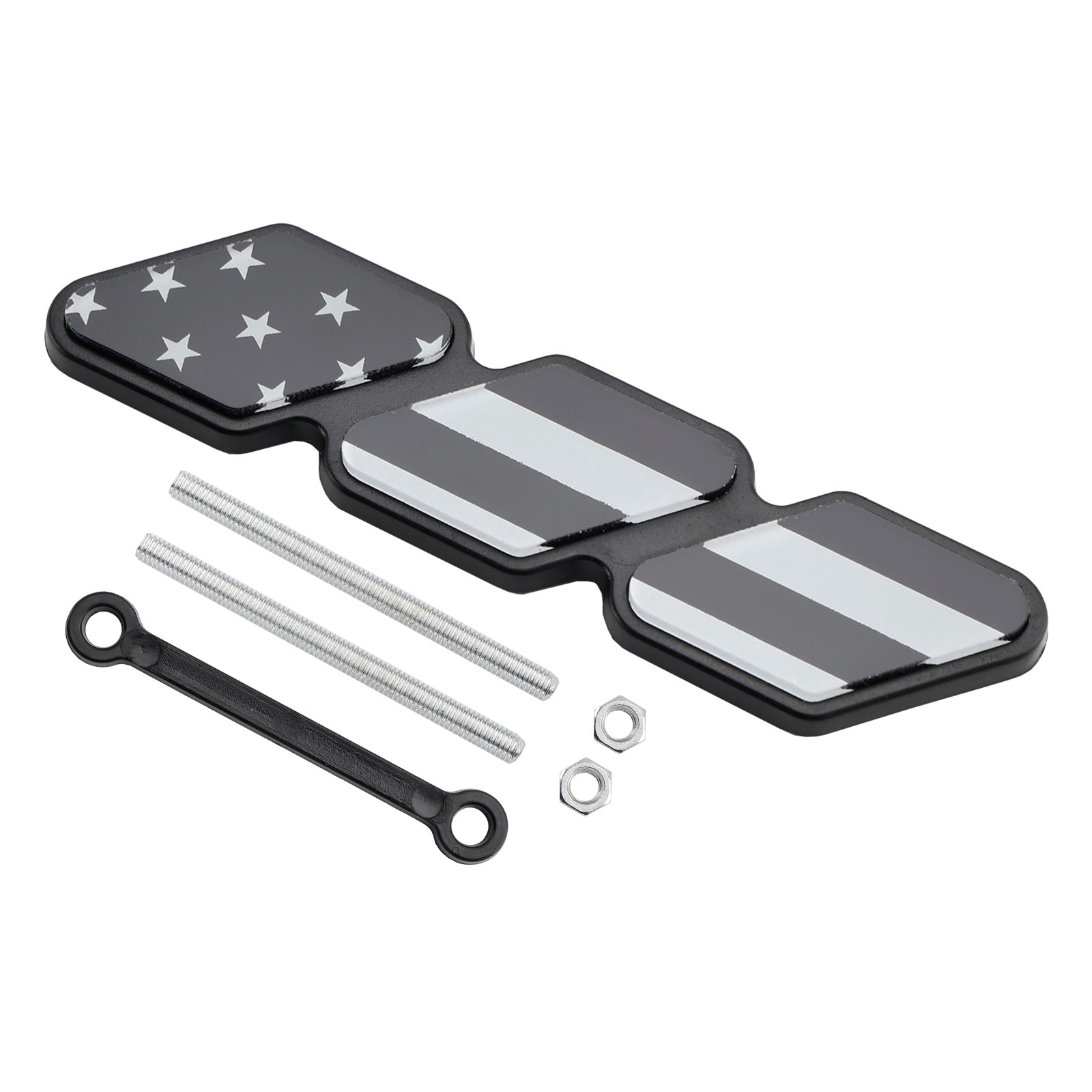 Tricolor Grille Emblem, auto -accessoires voor Toyota Tacoma TRRA RAV4