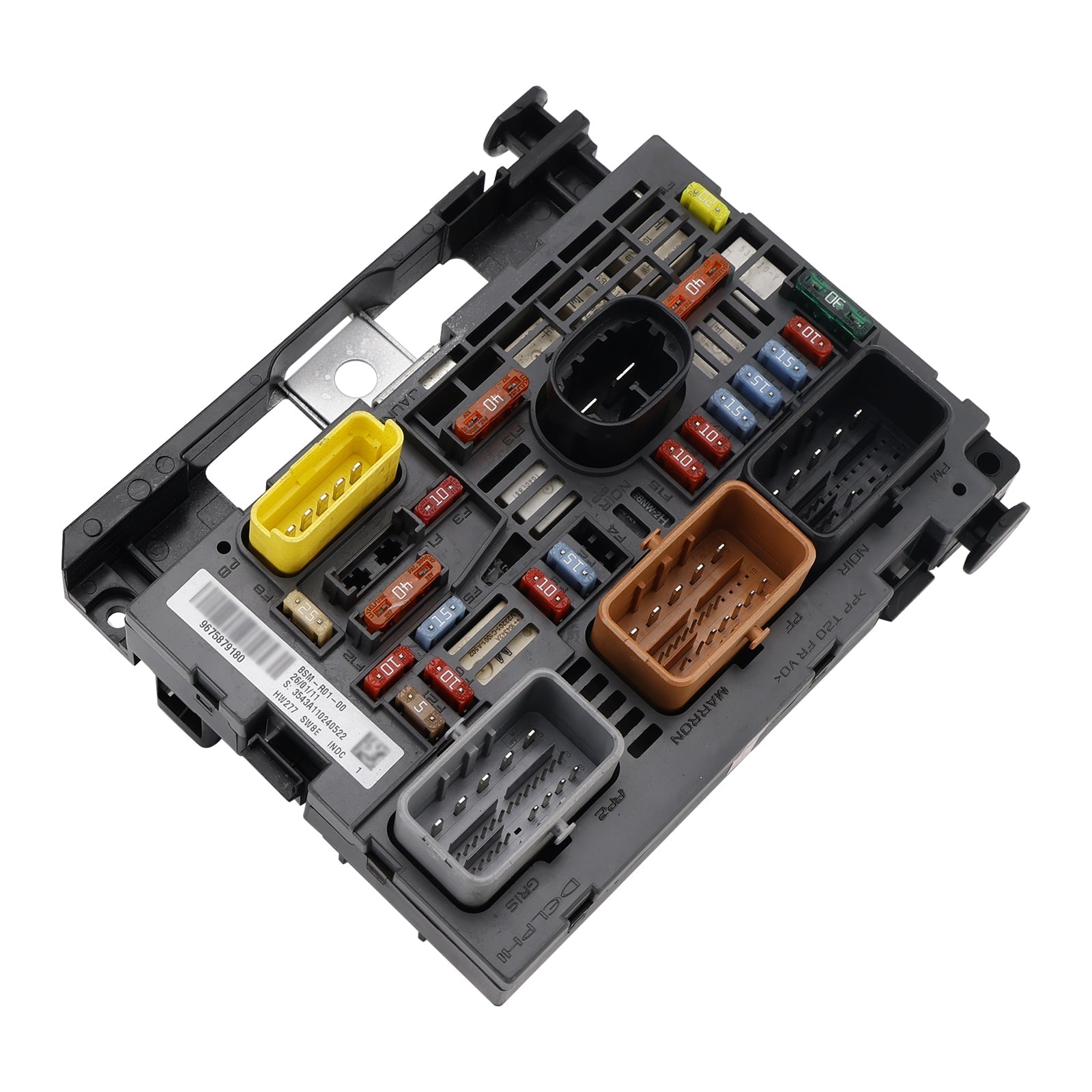 Moottorin sulakelaatikko BSM 9675879180 autolle Peugeot Partner Citroen Berlingo