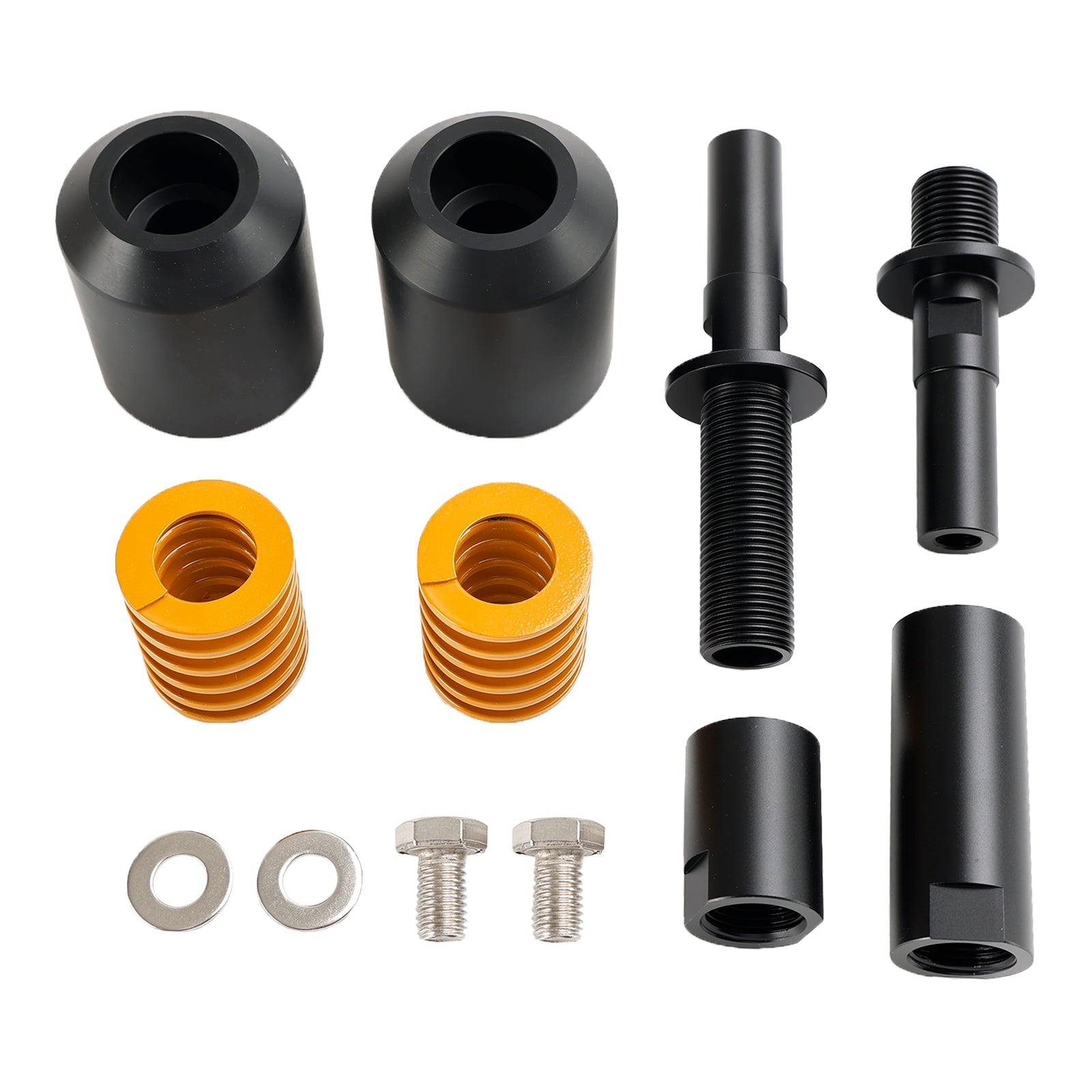 2023-2024 KAWASAKI ZX-4RR Marco de aluminio Protección deslizante contra choques Negro