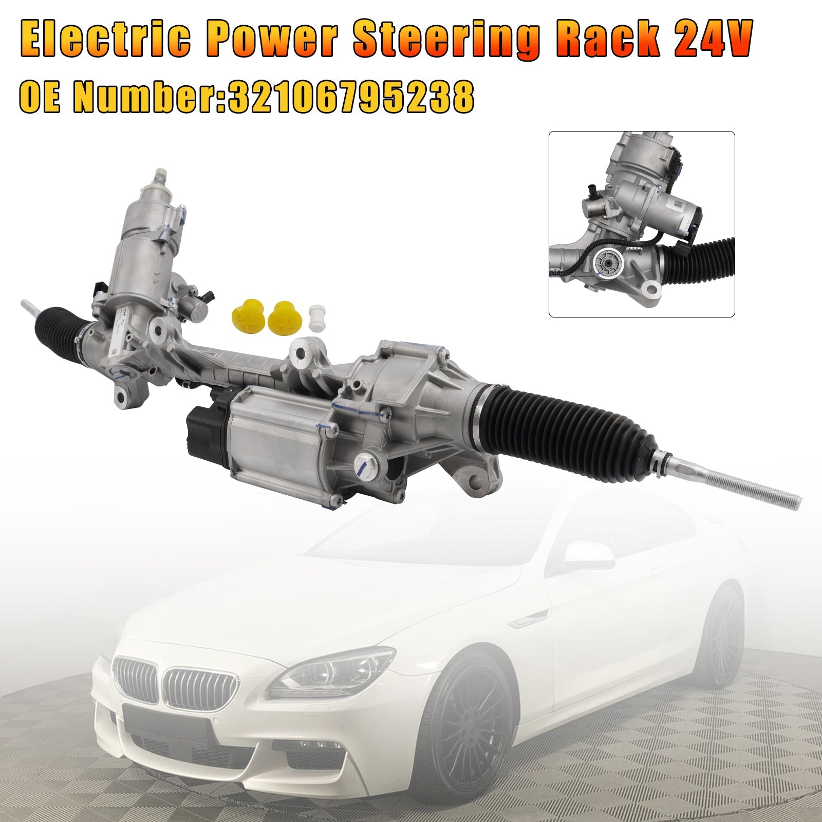 24V elektrische stuurbekrachtiging voor BMW 5 Serie Gran Turismo (F07) (2009-2024) - Onderdeelnummers : 32106795238 en 32106798402