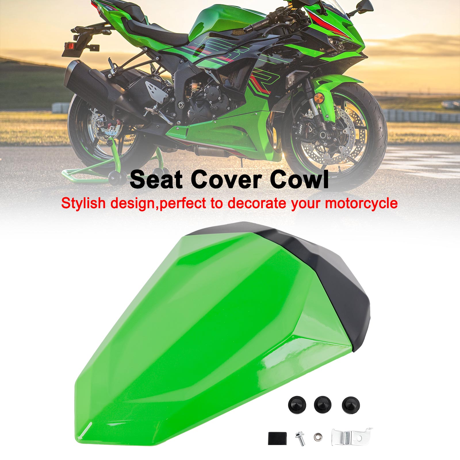 Zadnji sedlo karalni pokrov za Kawasaki Ninja 500 EX500R Z500 2024-2025
