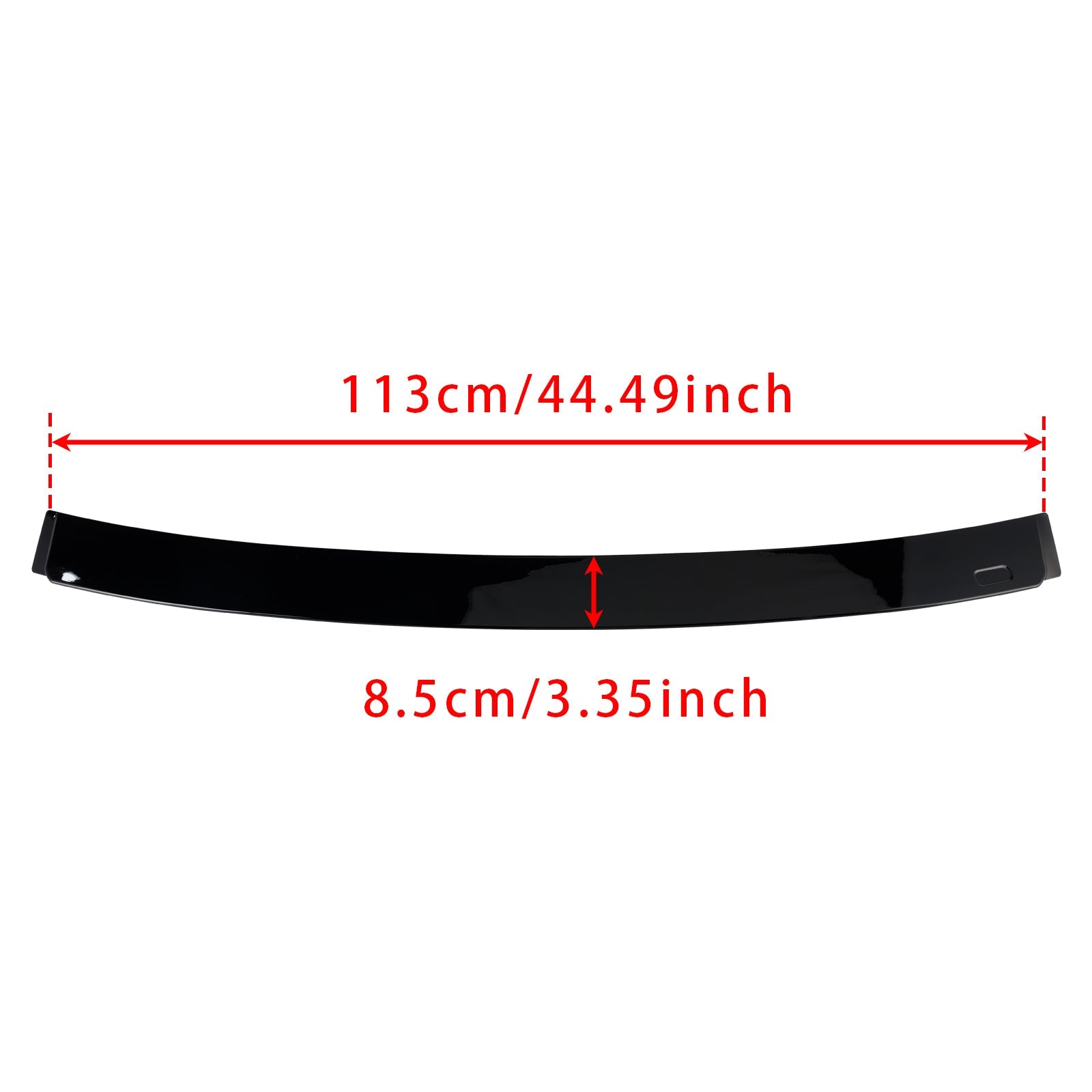 2004-2013 BMW serije 3 limuzina E90 M3 limuzina E90 modeli Gloss Black zadnji strešni spojler, okno krilo