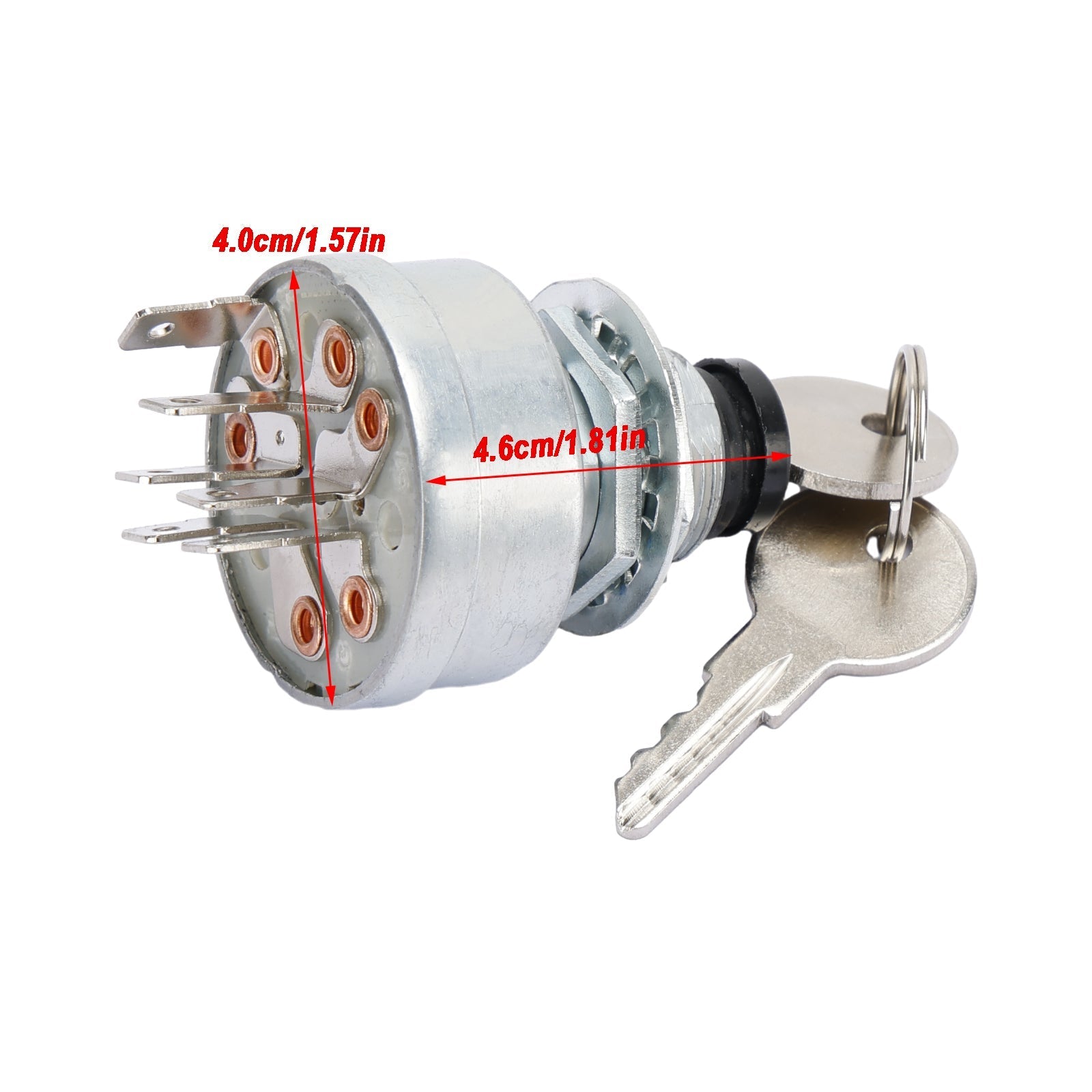 Virtakytkin avaimilla AM107076 AM101561 John Deere 130 165 170