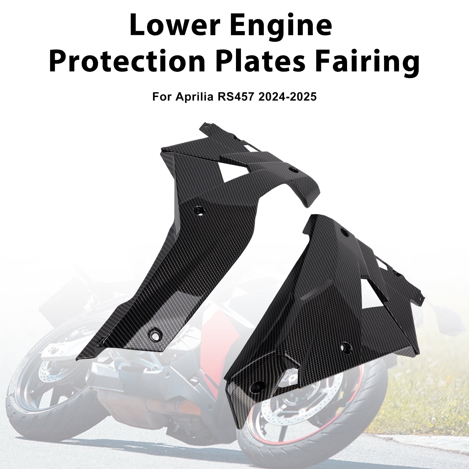 Paneles protectores más bajos del motor Aprilia RS457 RS 457 2024-2025