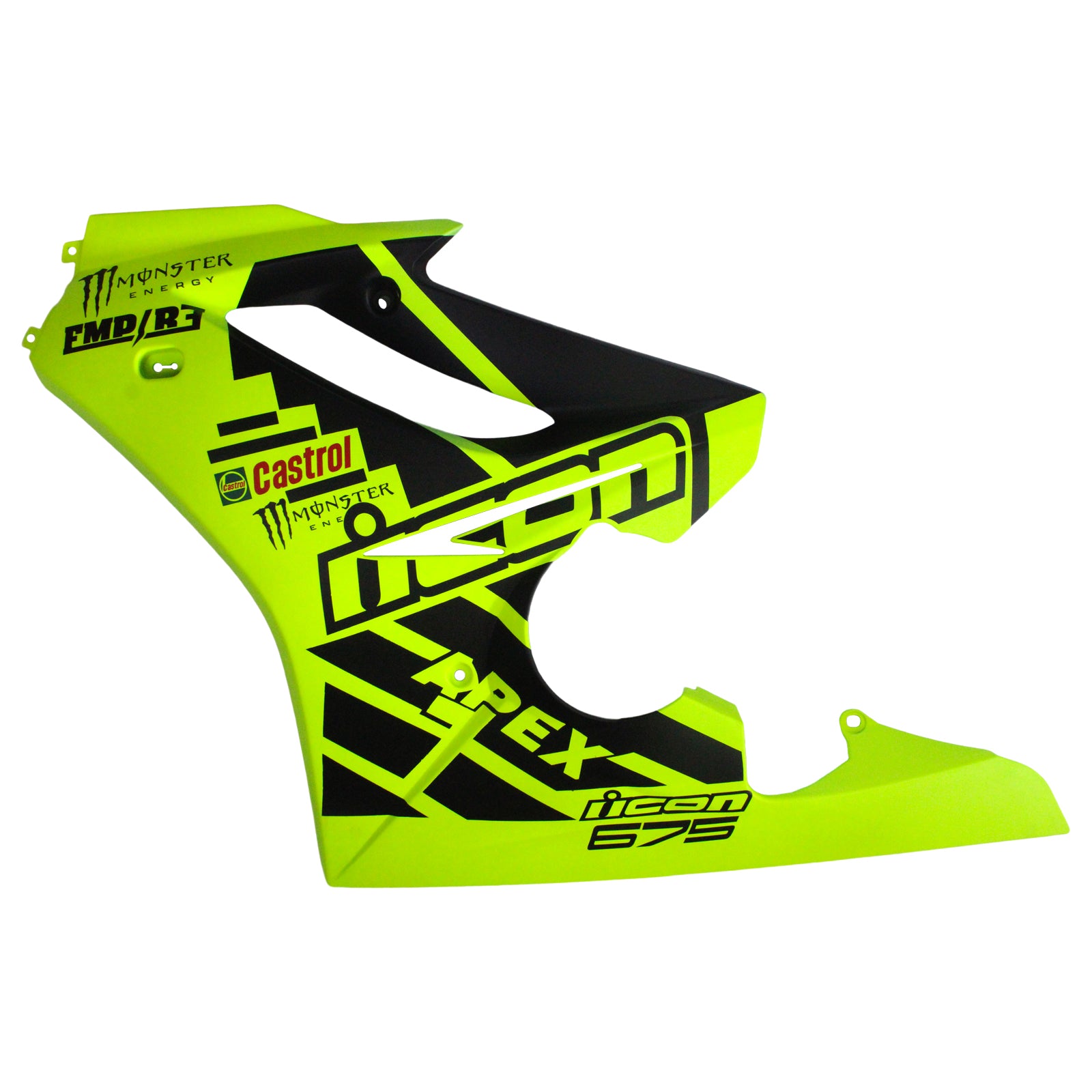 Zestaw owiewki wtrysku, ABS Plastic Corpe for Triumph Daytona 675 2006-2008