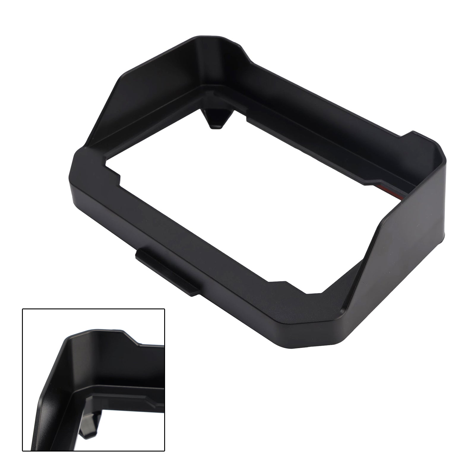 Boîtier de compte-tours et de compteur de vitesse noir, compatible avec Yamaha MT-09 24-25 et MT-07 25+.