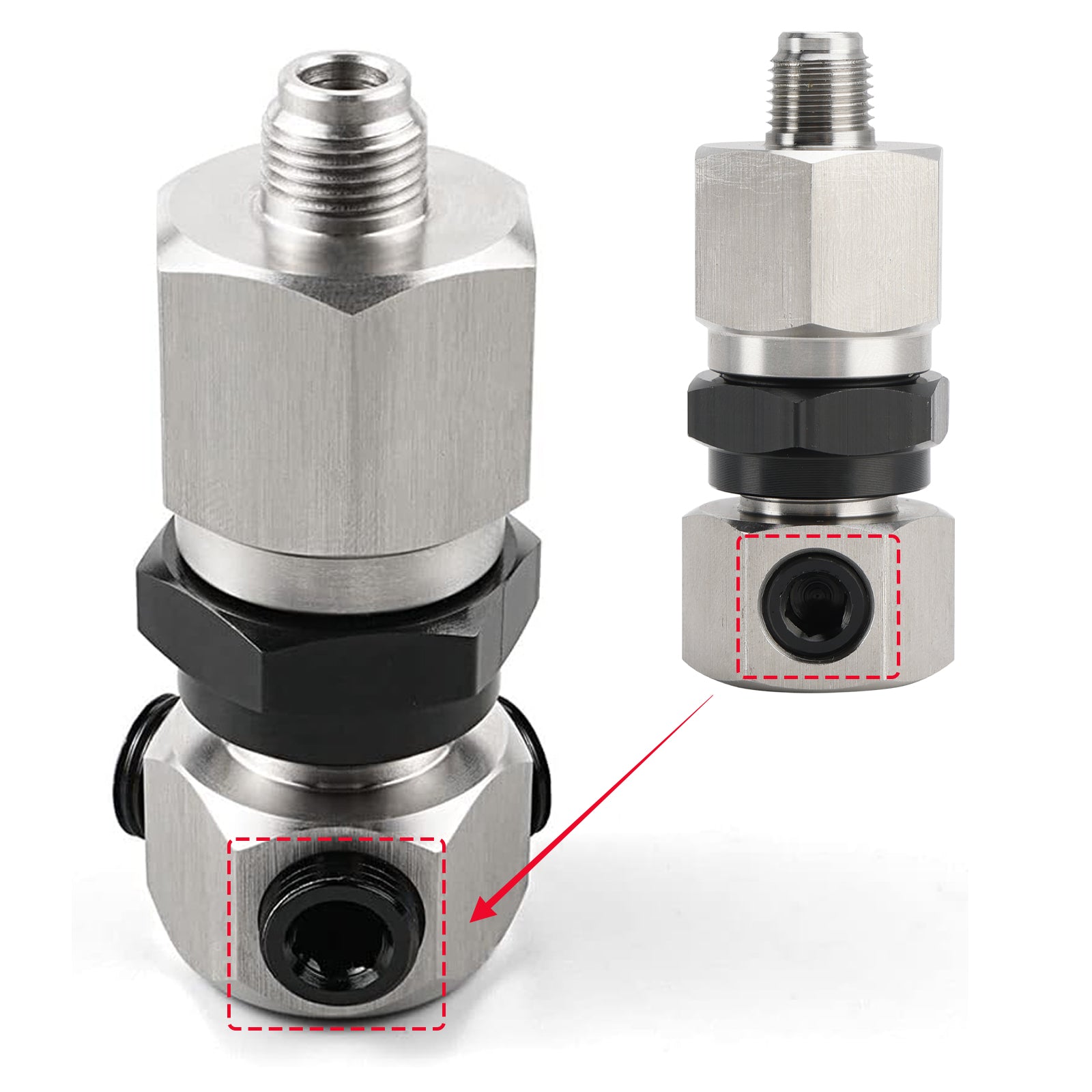 Adaptateur pour 2 capteurs de pression d'huile Honda Acura RSX série K K20 K24 (2002-2006)