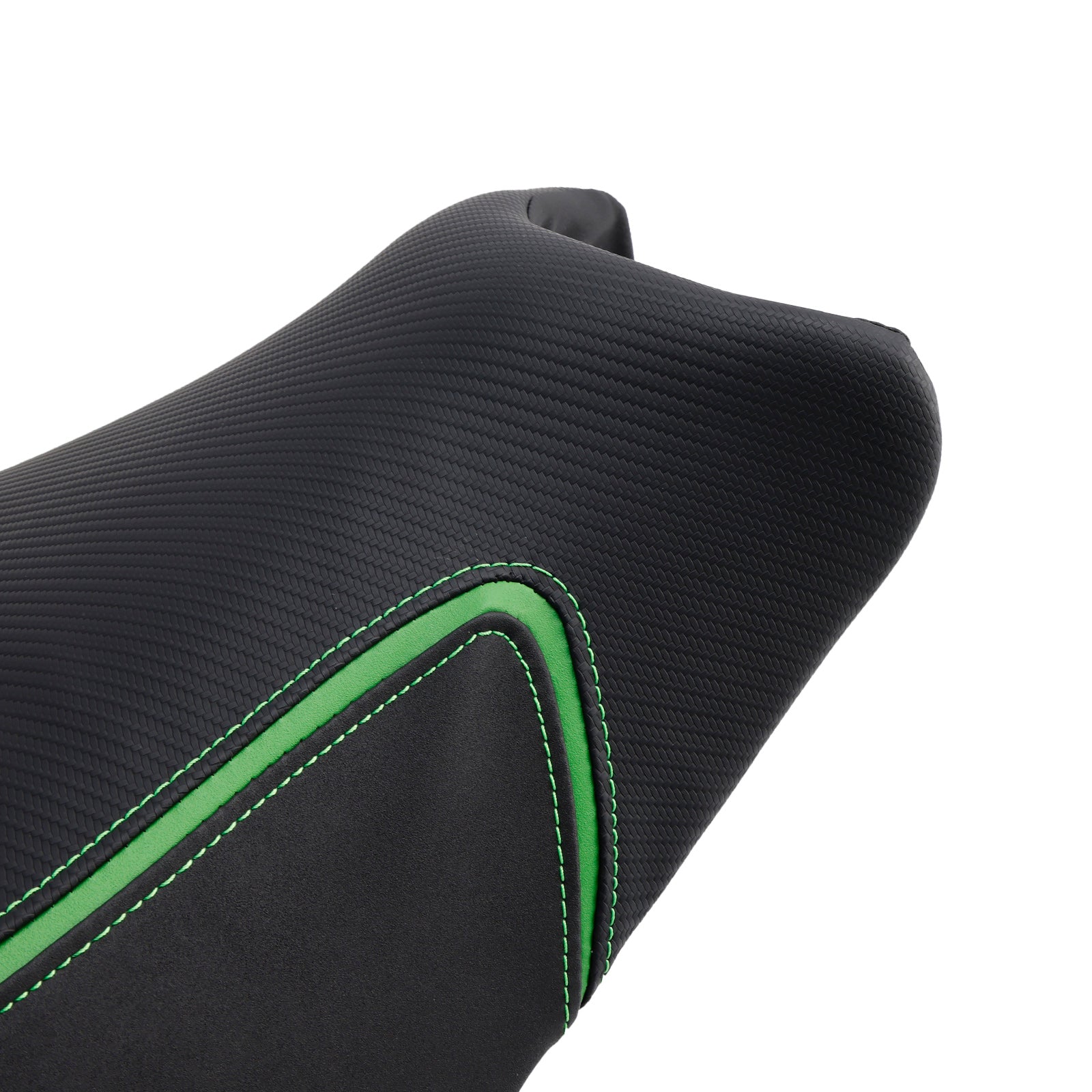 Selle pilote/passager complète coussinée verte pour Kawasaki Versys 650 2022-2024