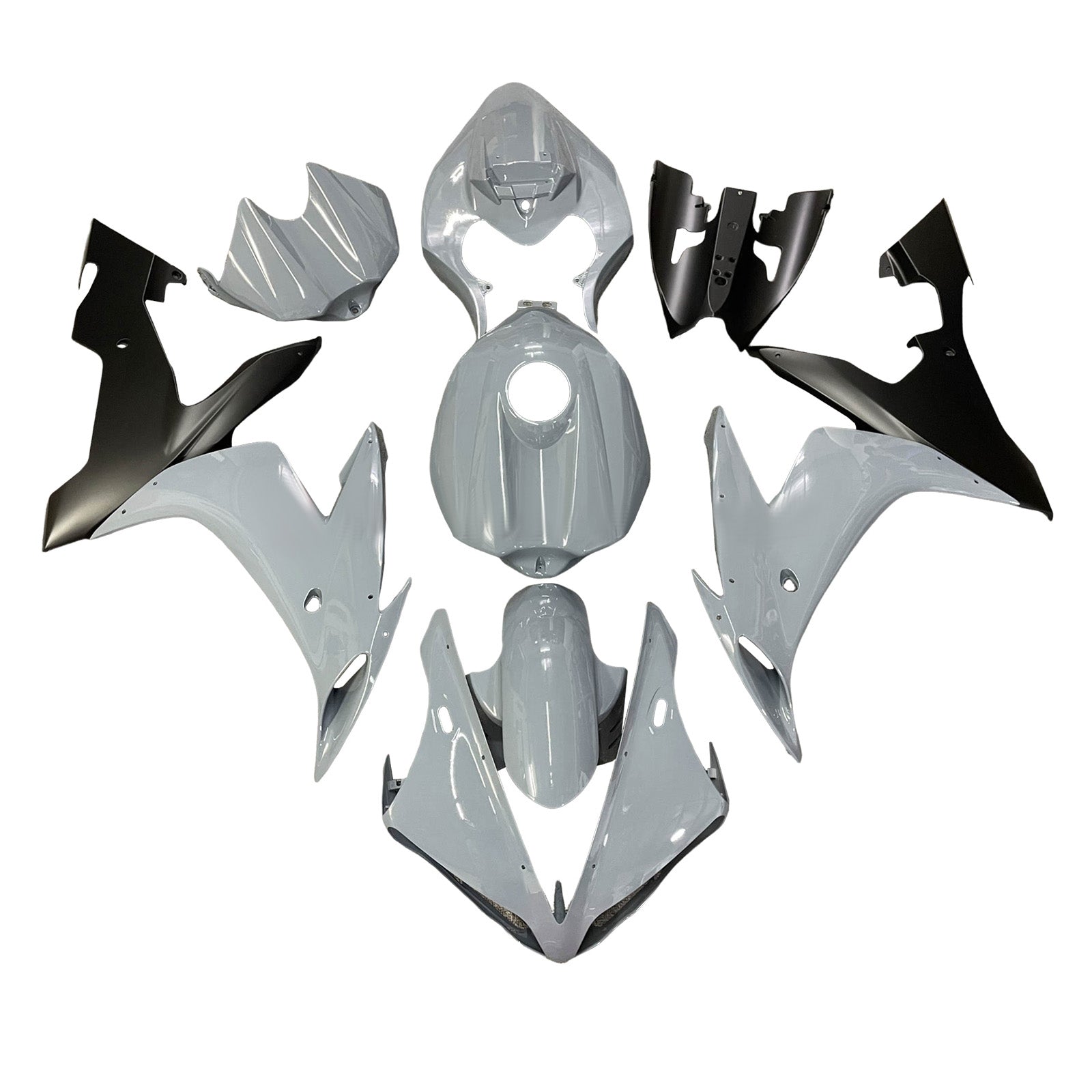 Kit carenatura iniettata in plastica ABS per Yamaha YZFR1 YZF-R1 2004-2006