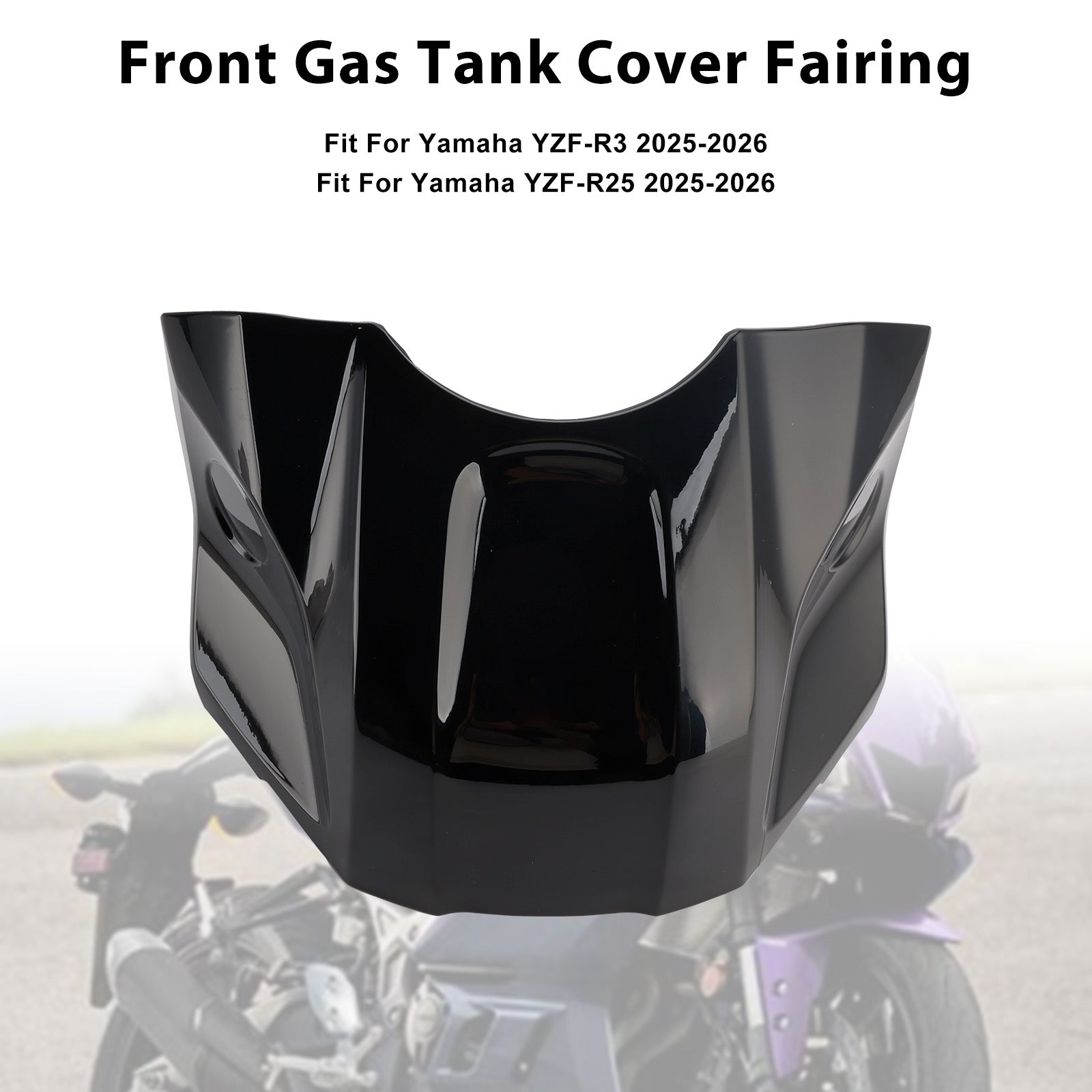 Carénage de réservoir d'essence avant pour Yamaha YZF-R3 R25 2025-2026